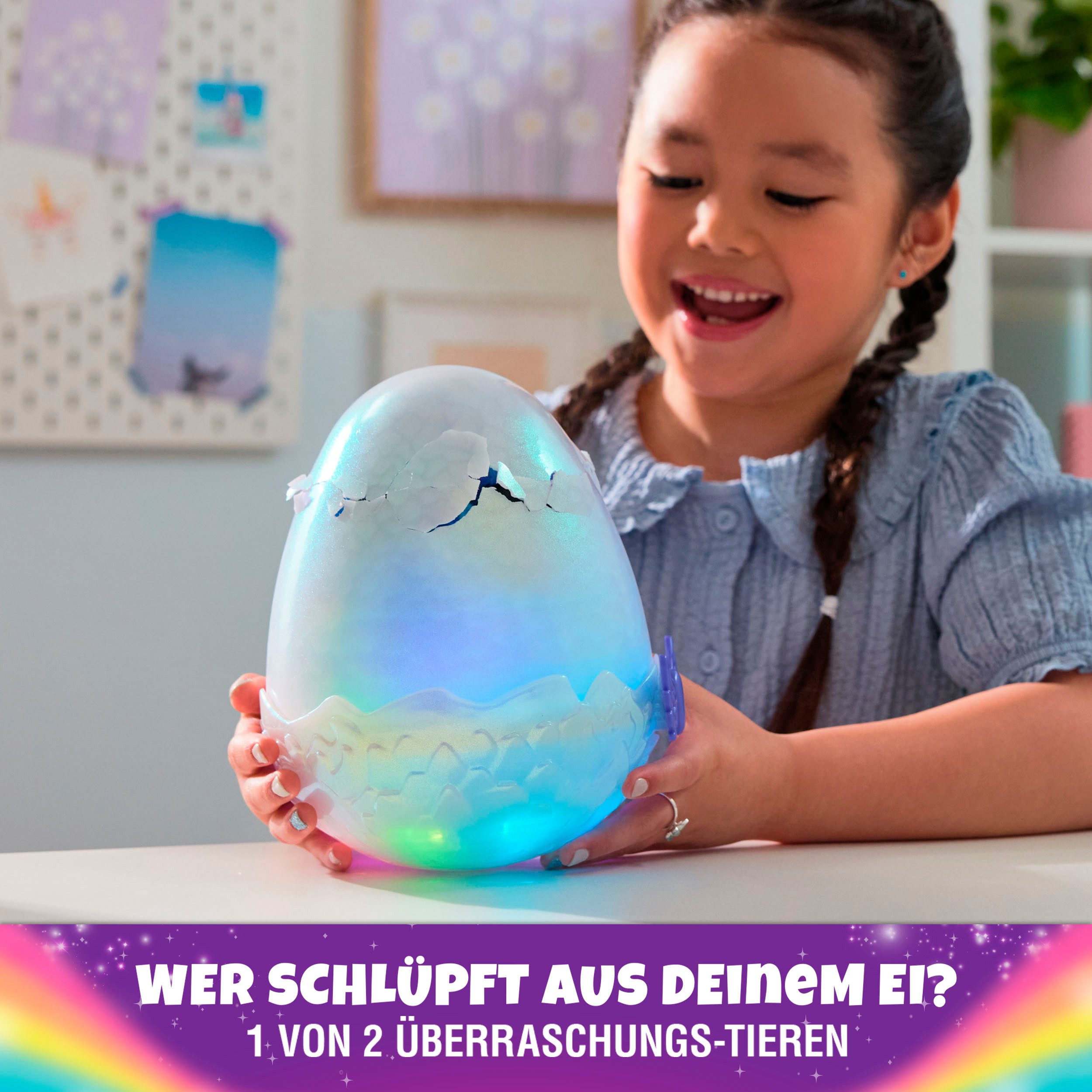 Spin Master Speelfiguur Hatchimals Big Egg - Secret Hatch Draggle