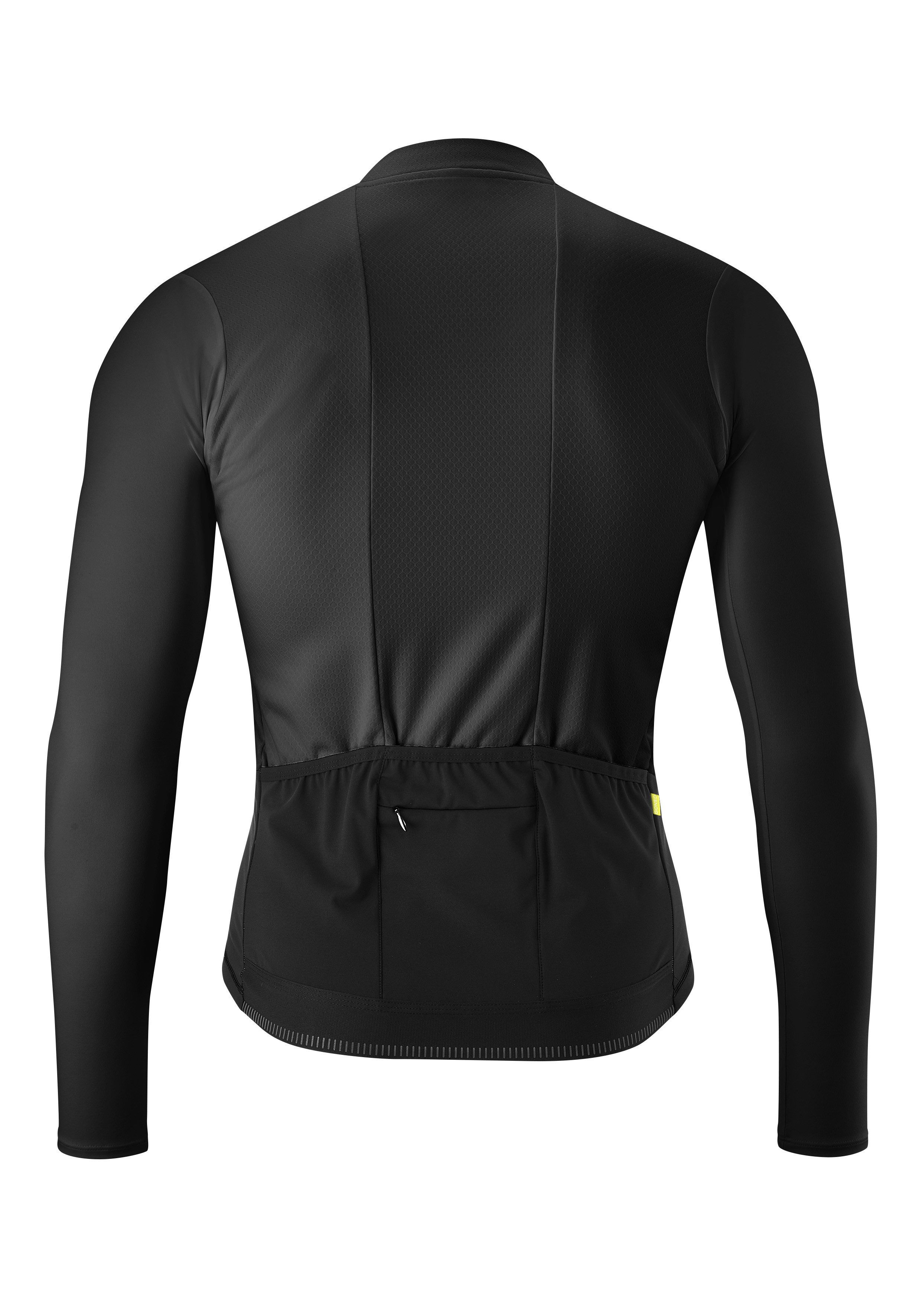 Gonso Fietsshirt Heren fiets trui lange mouwen, full-zip trui, tight fit