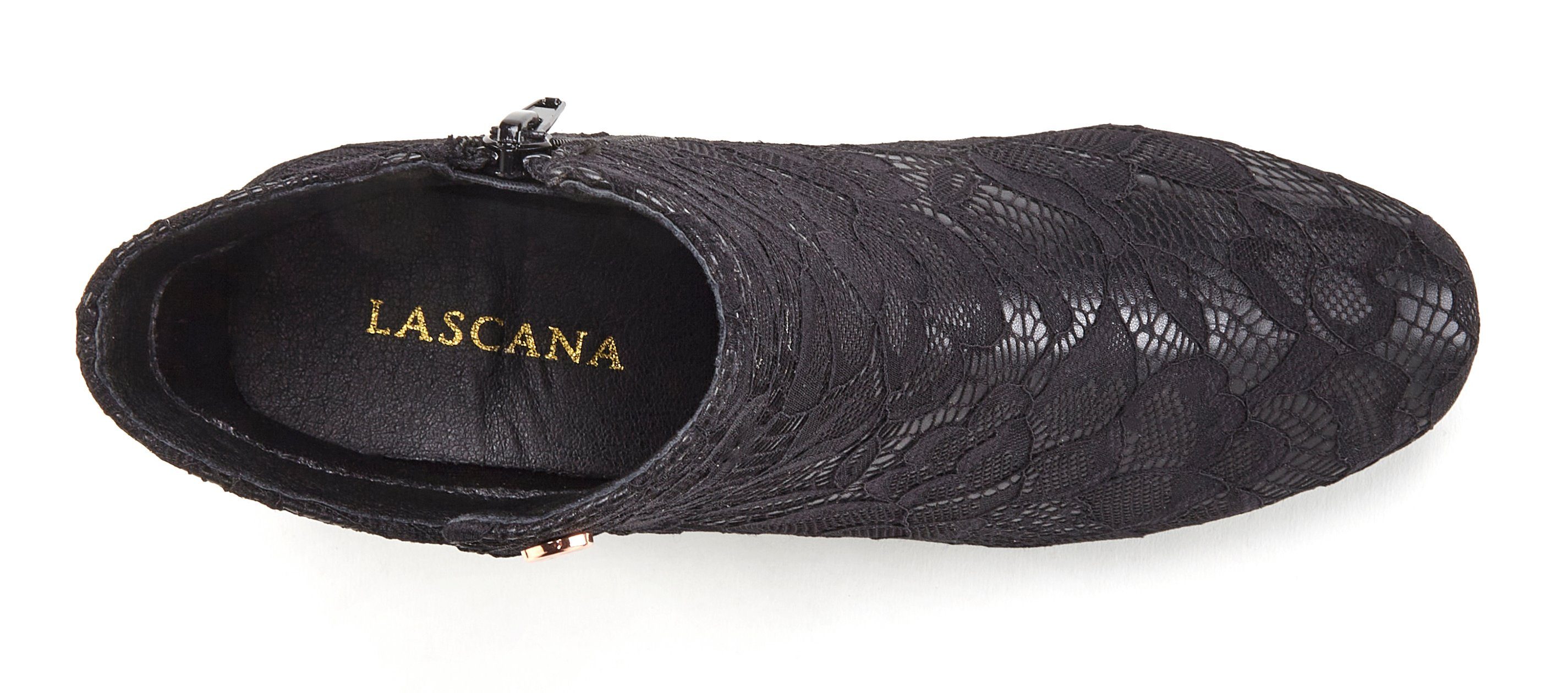 Lascana Laarsjes Laarzen, boots in elegant spitz ontwerp VEGAN