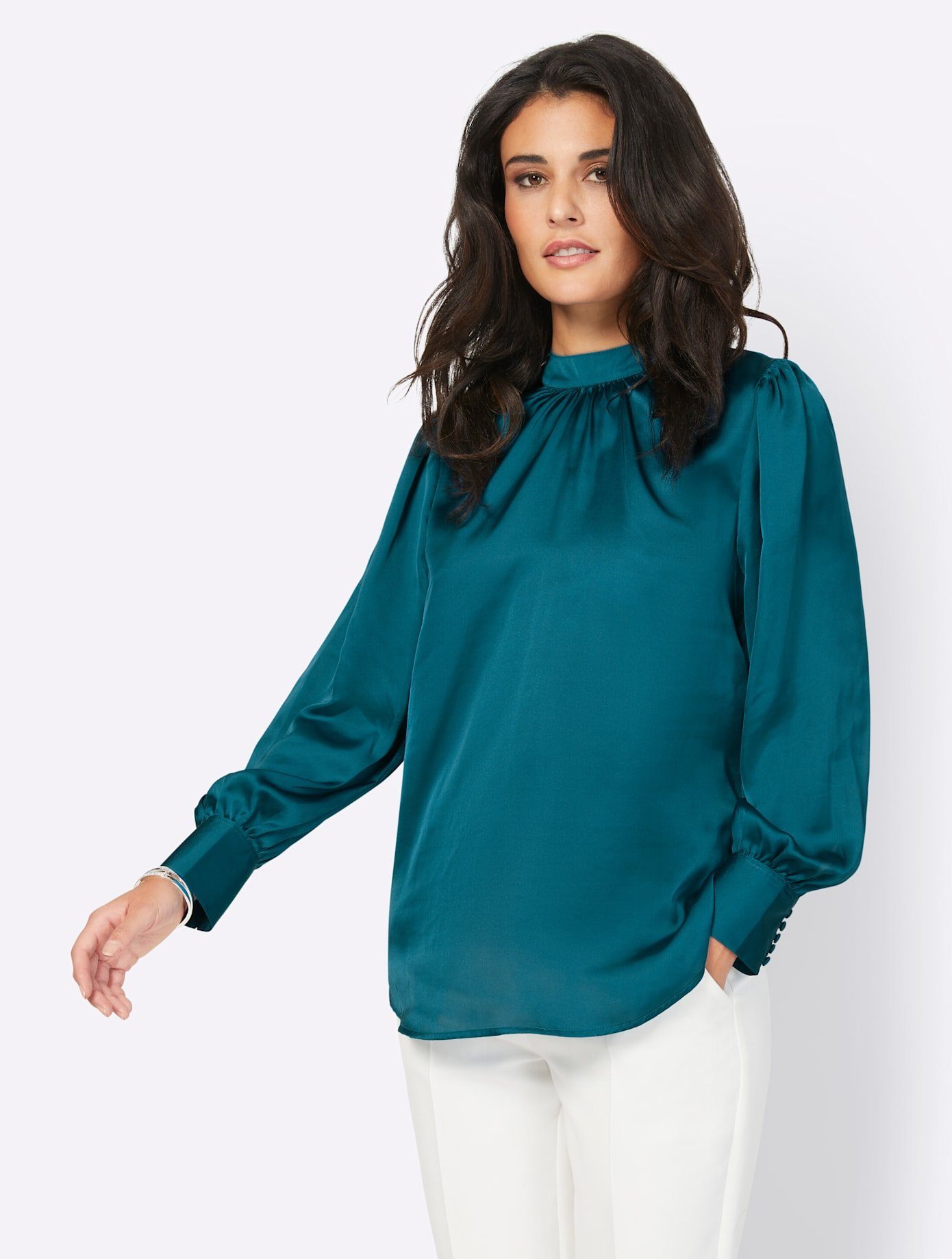 Creation L Satijnen blouse