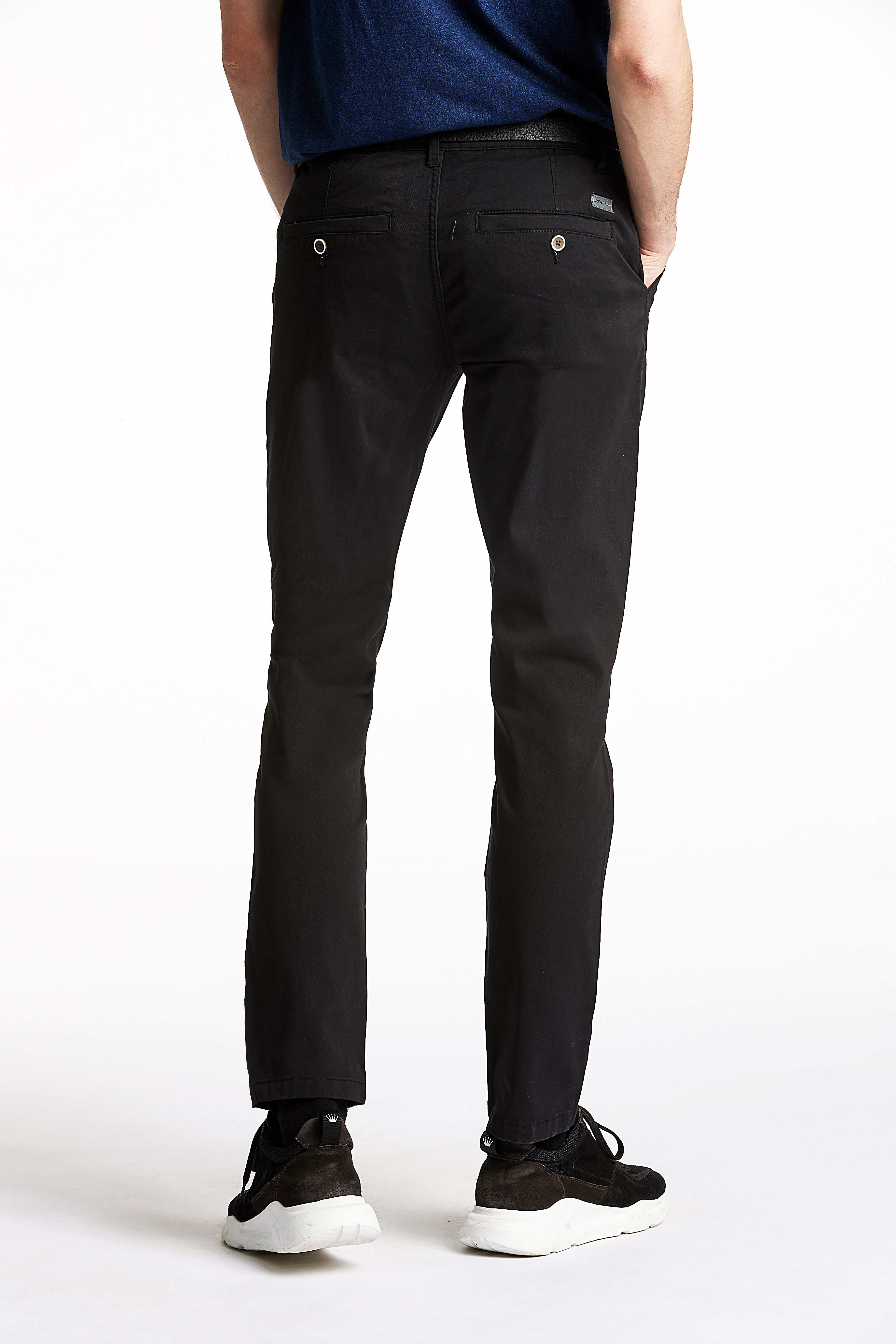 LINDBERGH Chino met riem en stretch (2-delig)