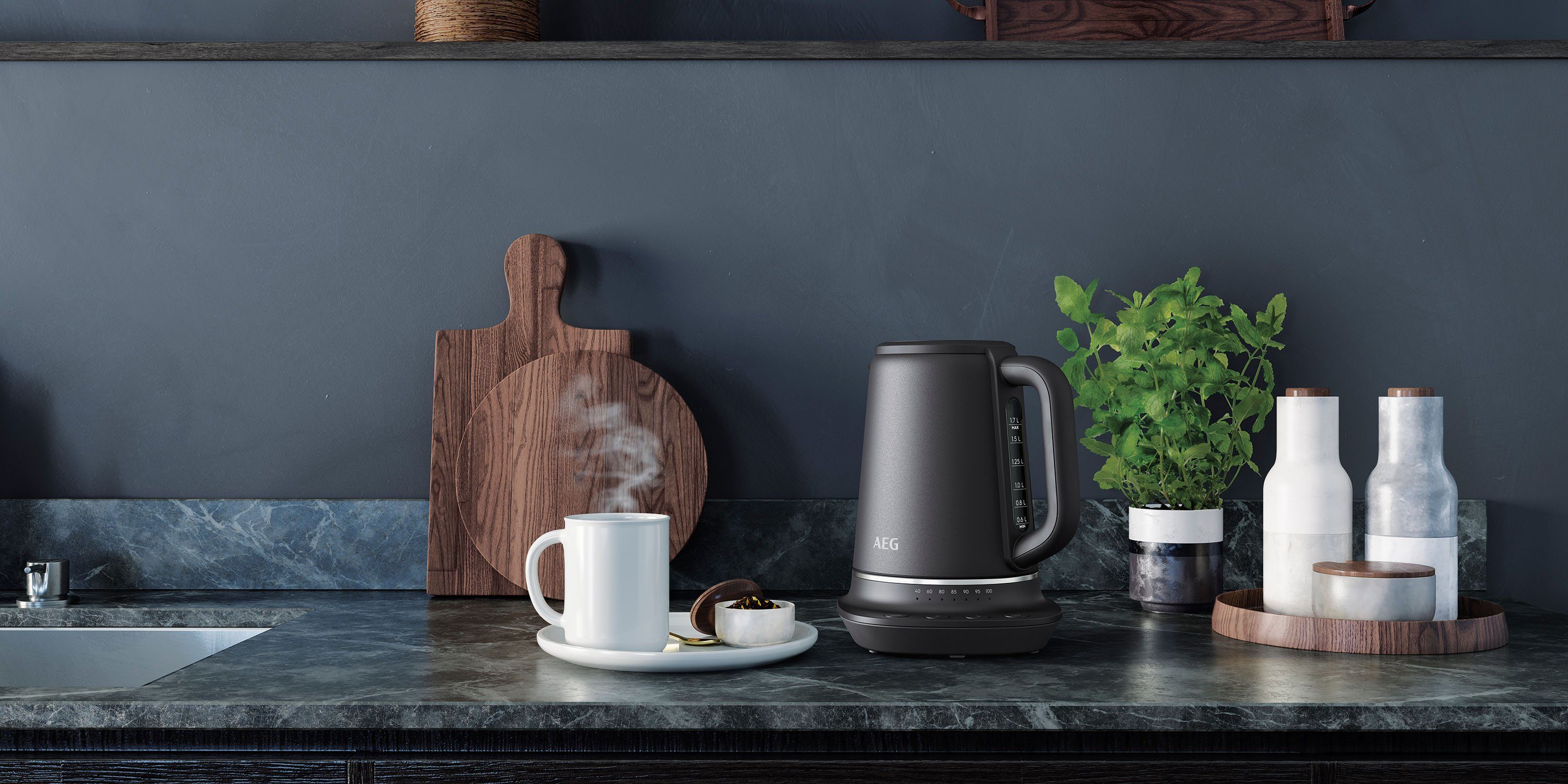 AEG Waterkoker K7-1-6BP Gourmet 7, 1,7 l