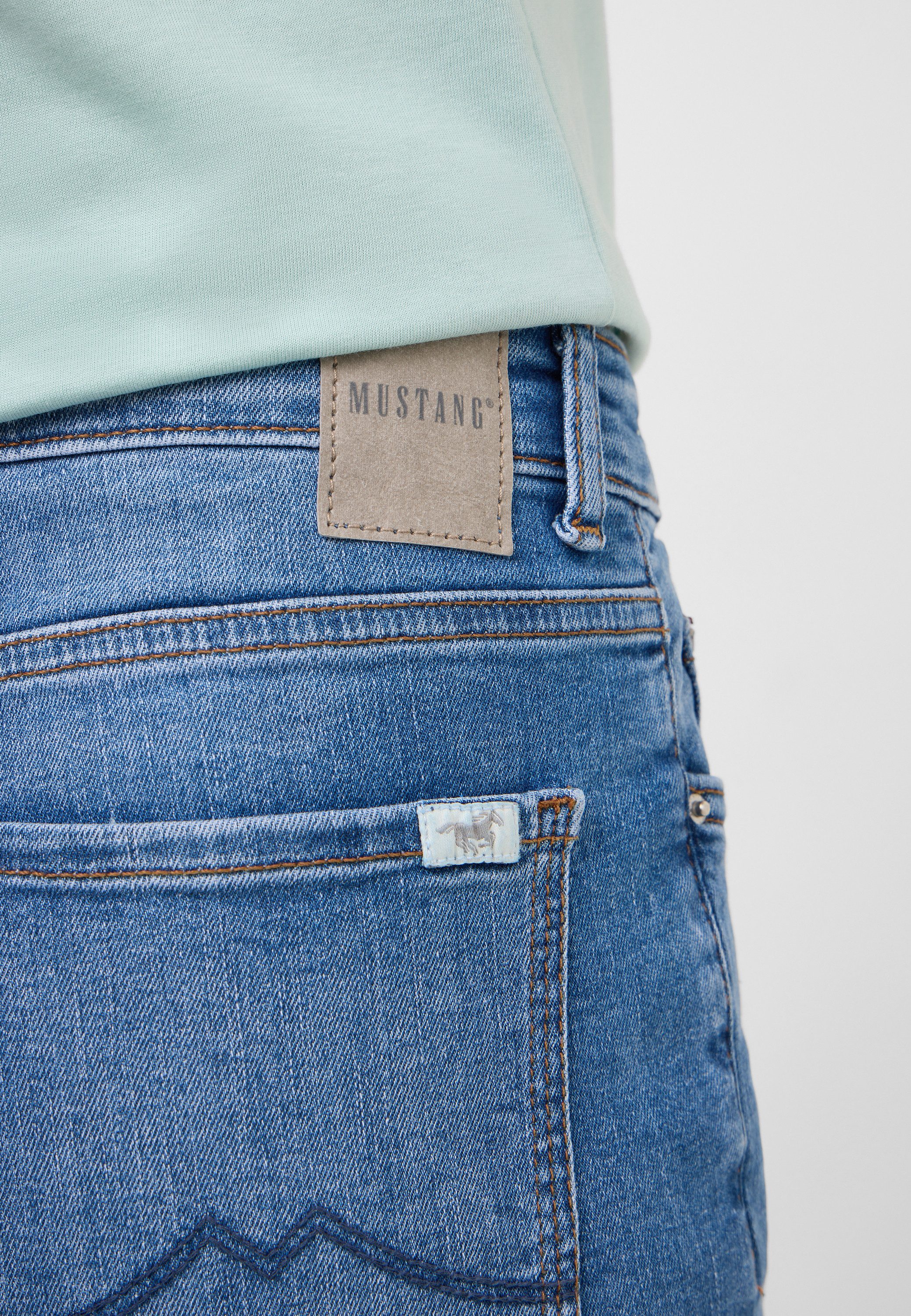 MUSTANG Straight jeans Dames stijl Crosby relaxed recht
