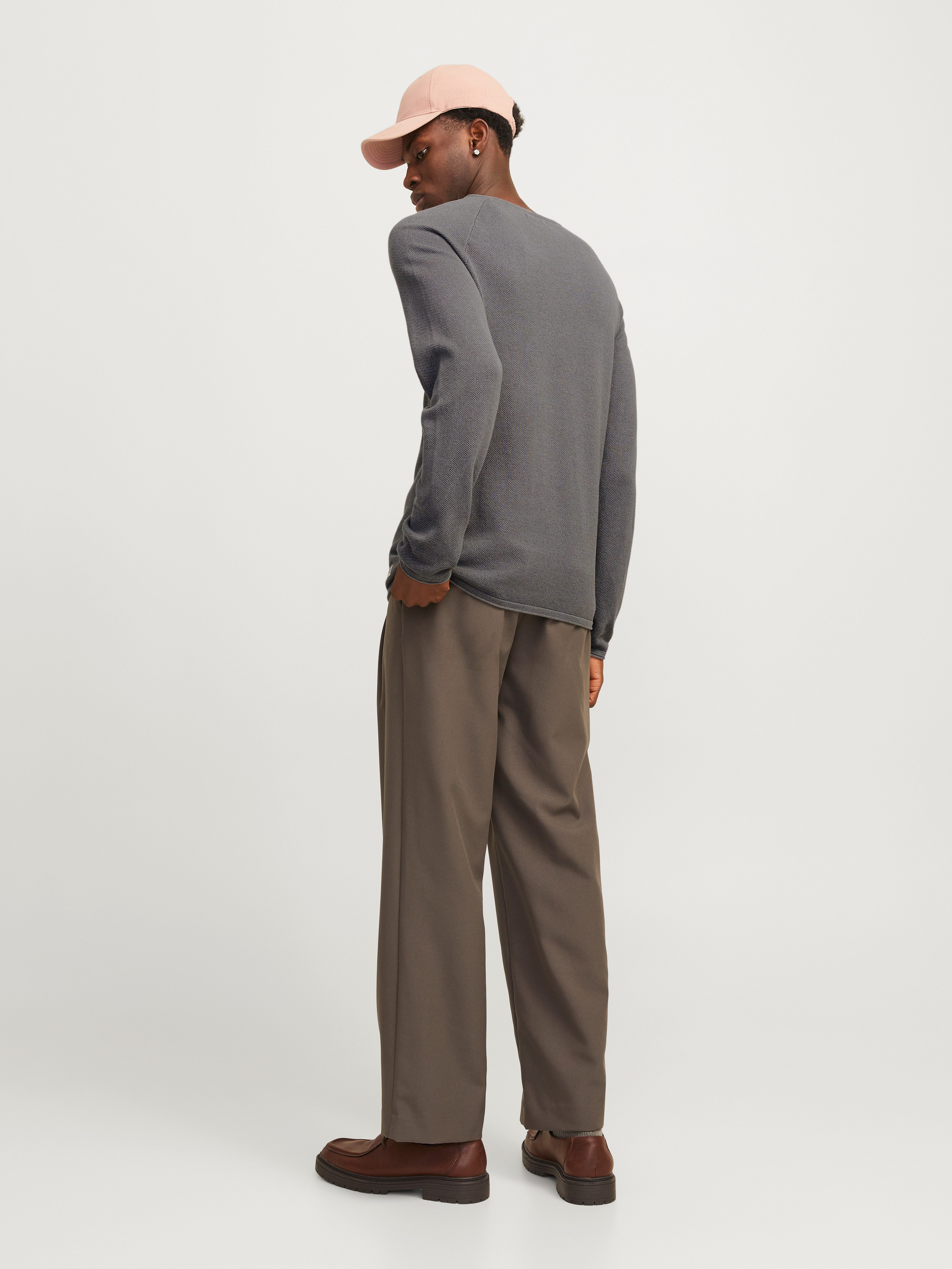 Jack & Jones Trui met ronde hals JJEHILL KNIT CREW NECK NOOS