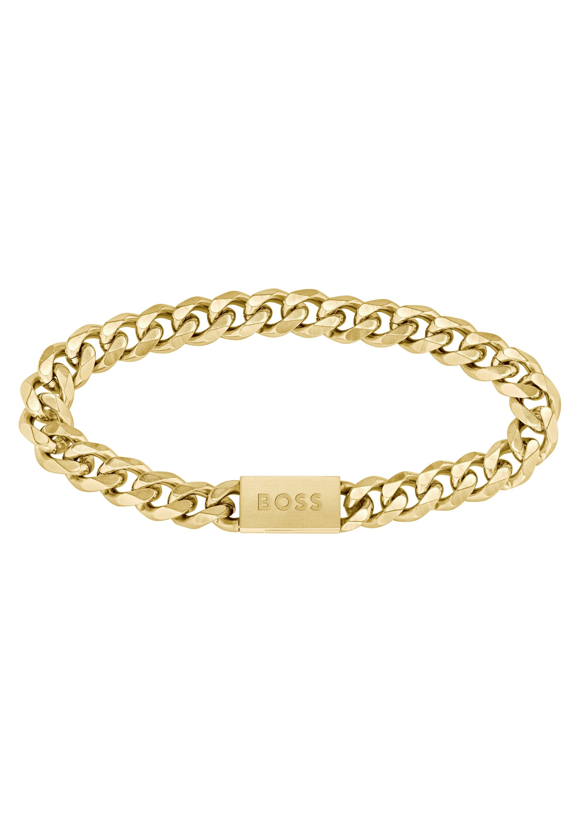 NU 20% KORTING: Boss Edelstalen armband