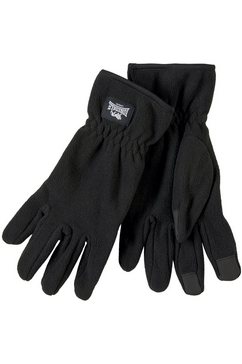 lonsdale fleece-handschoenen ayside zwart