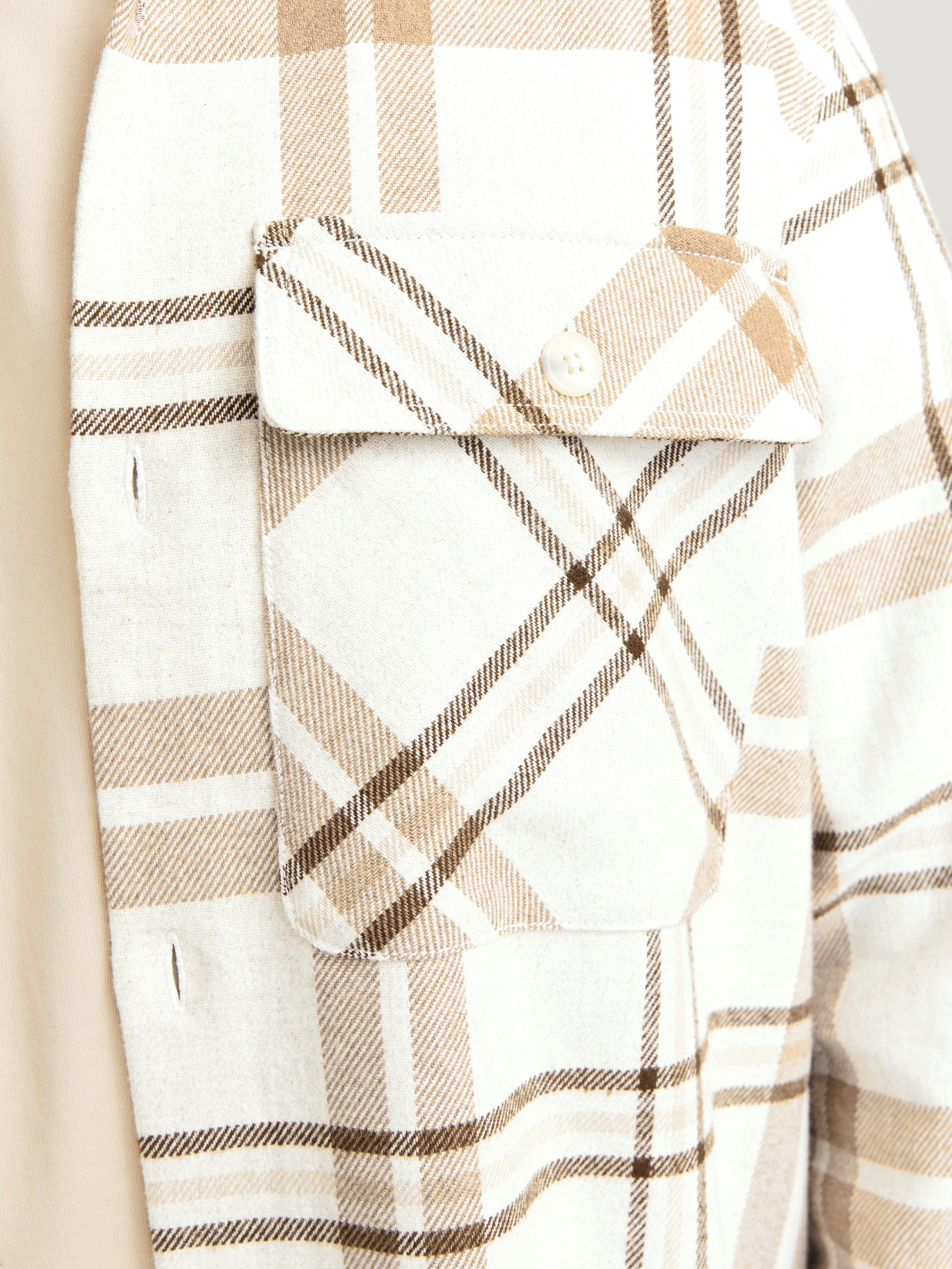 Jack & Jones Overhemd met lange mouwen JPRRAYMOND MELANGE CHECK LS OVERSHIRT SN