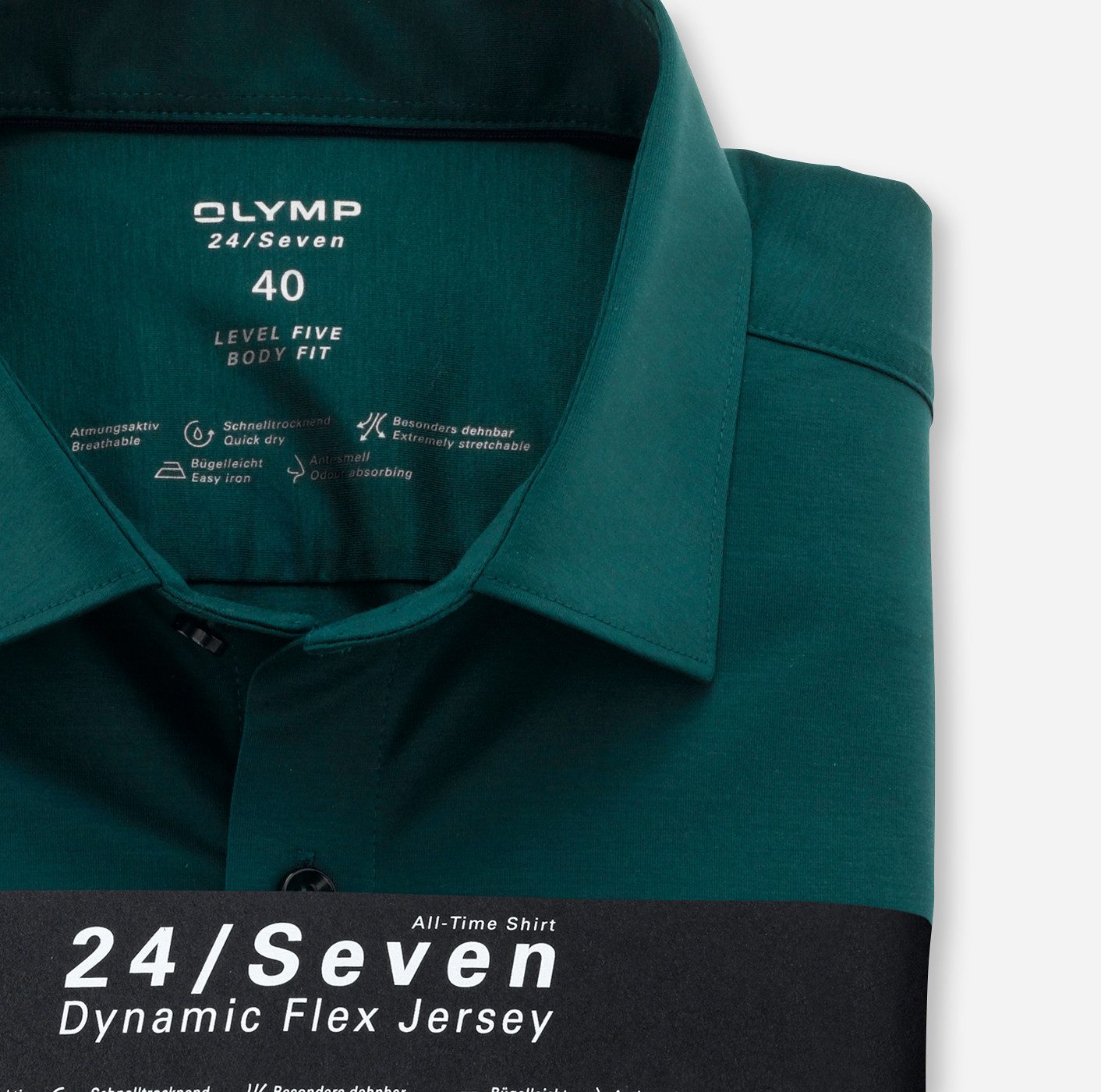 OLYMP Businessoverhemd Level Five body fit jersey shirt