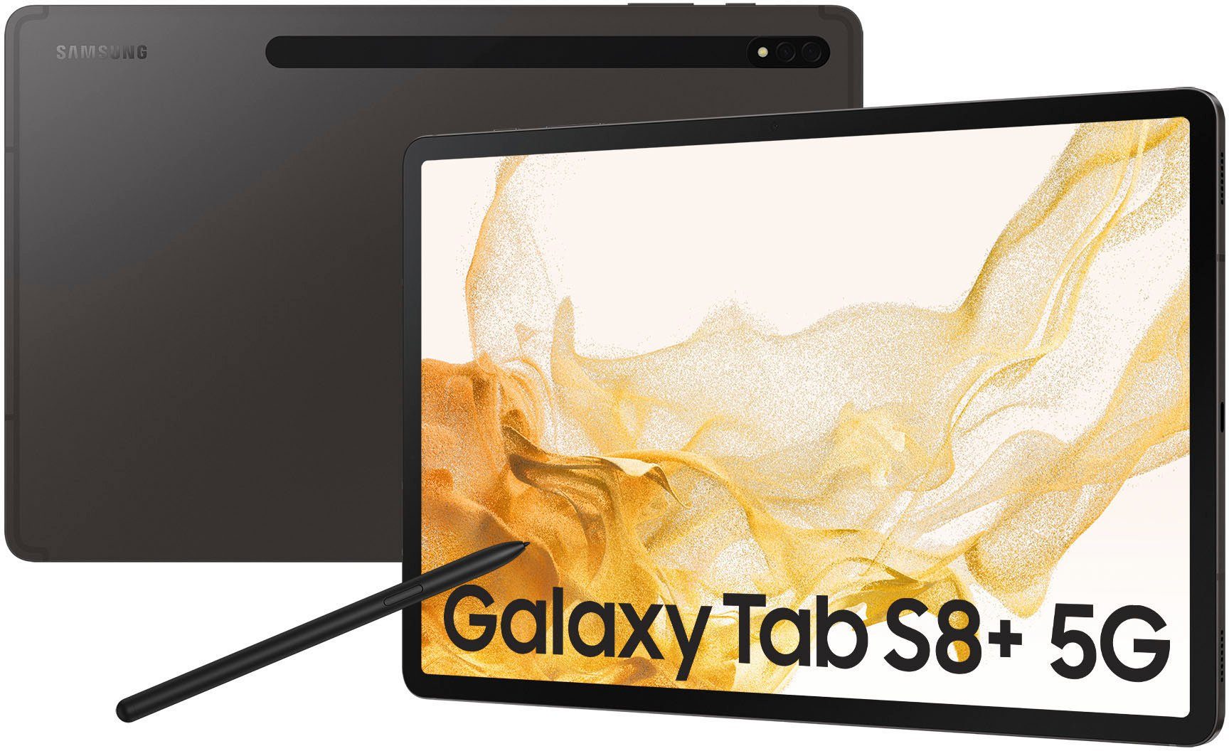 Samsung Tablet Galaxy Tab S8+ 5G, 12,4", Android,One UI,Knox