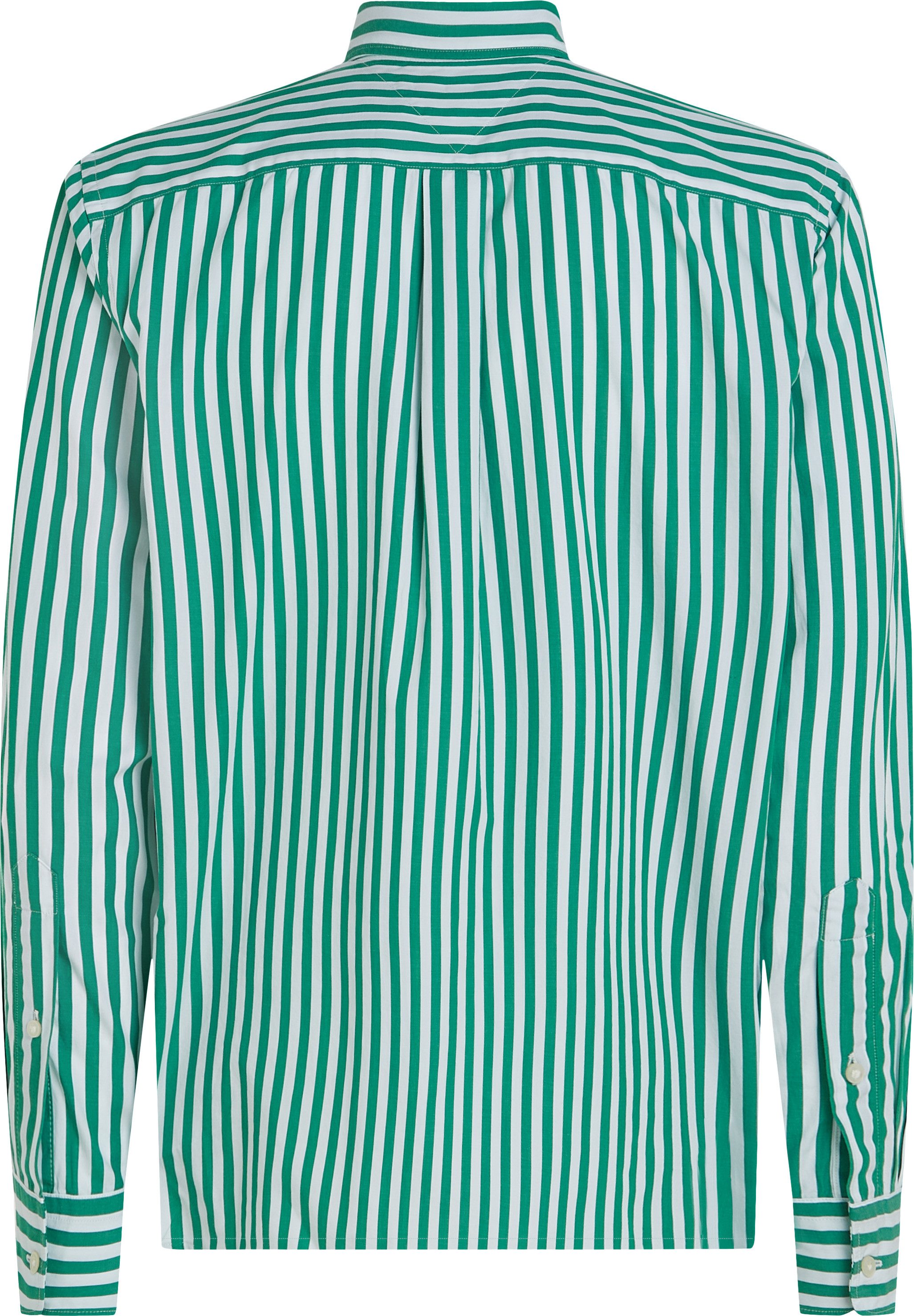 Tommy Hilfiger Overhemd met lange mouwen FLEX POPLIN BOLD STRIPE SHIRT