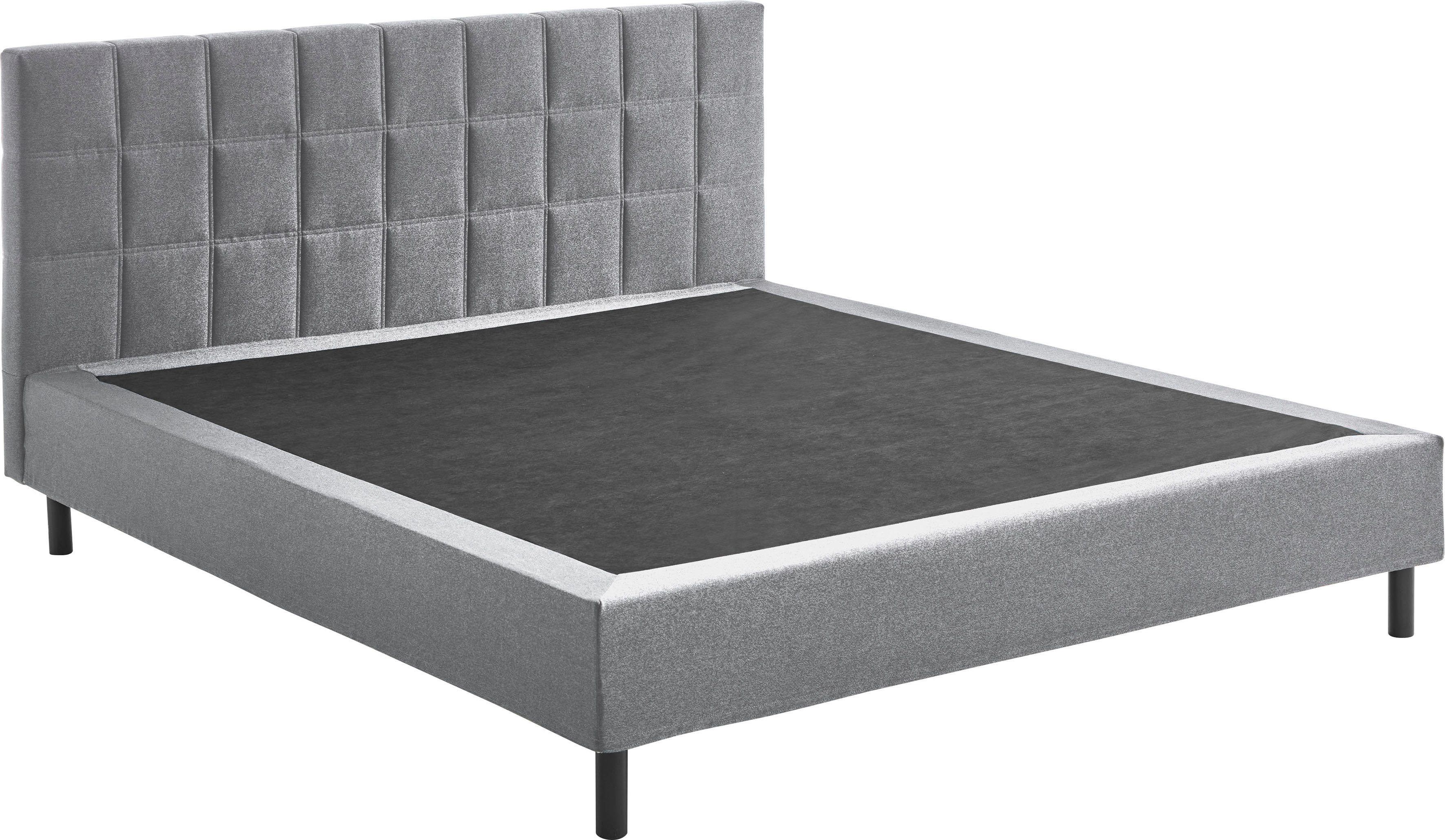 ATLANTIC home collection Boxspring NIKOLA Massief houten poten, met/zonder matras, verkrijgbaar in H2 en H3