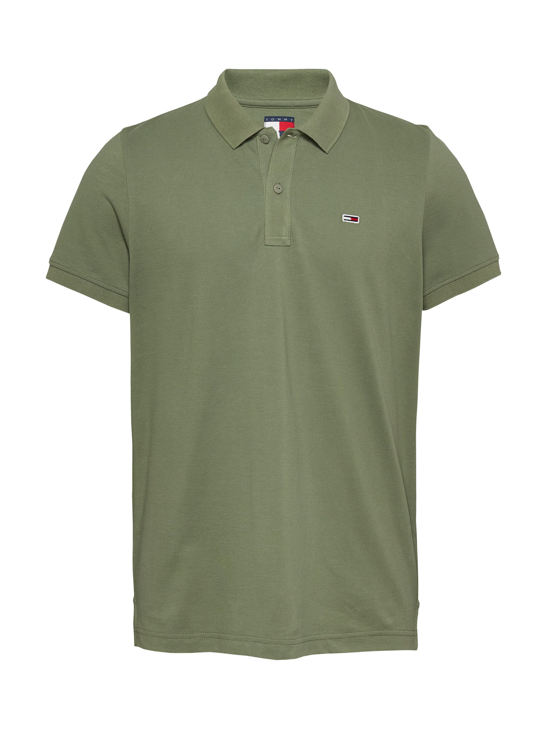 TOMMY JEANS Poloshirt TJM SLIM PLACKET POLO EXT