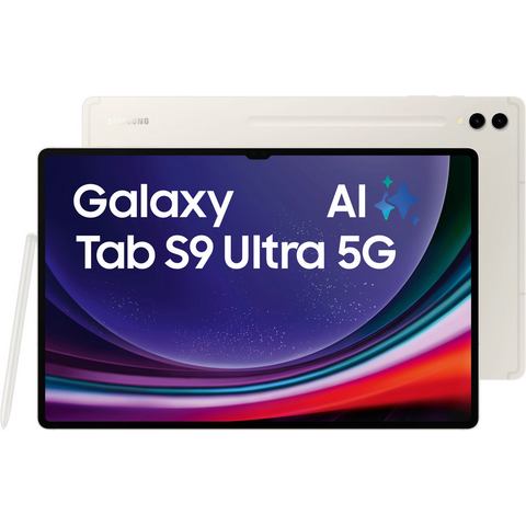 Samsung Galaxy Tab S9 Ultra LTE-4G, 5G, WiFi 1 TB Beige Android tablet 37.1 cm (14.6 inch) 2.0 GHz, 