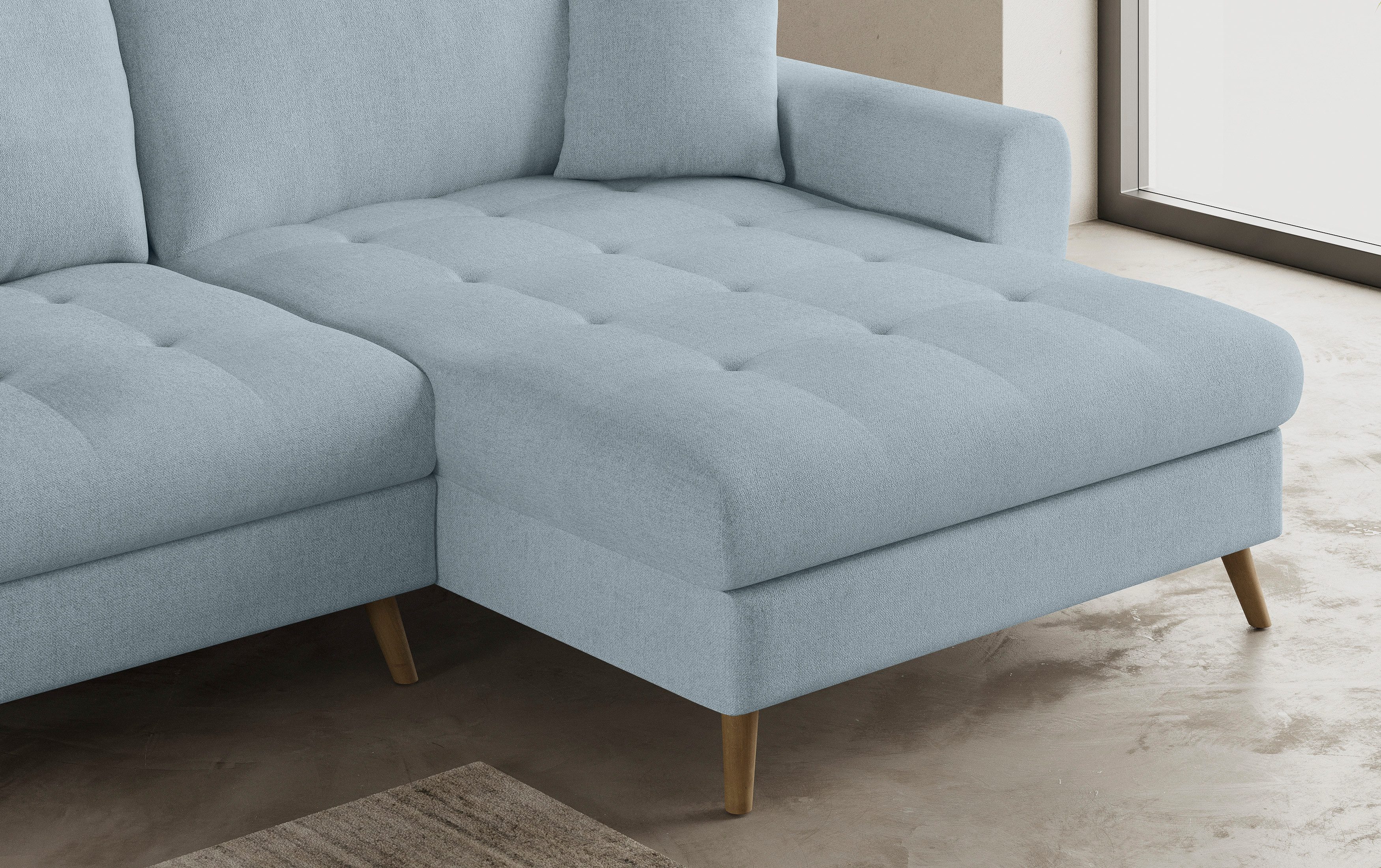 Mr. Couch Hoekbank Blackburn II L-vorm Optioneel met koudschuimvering tot 140 kg belastbaar