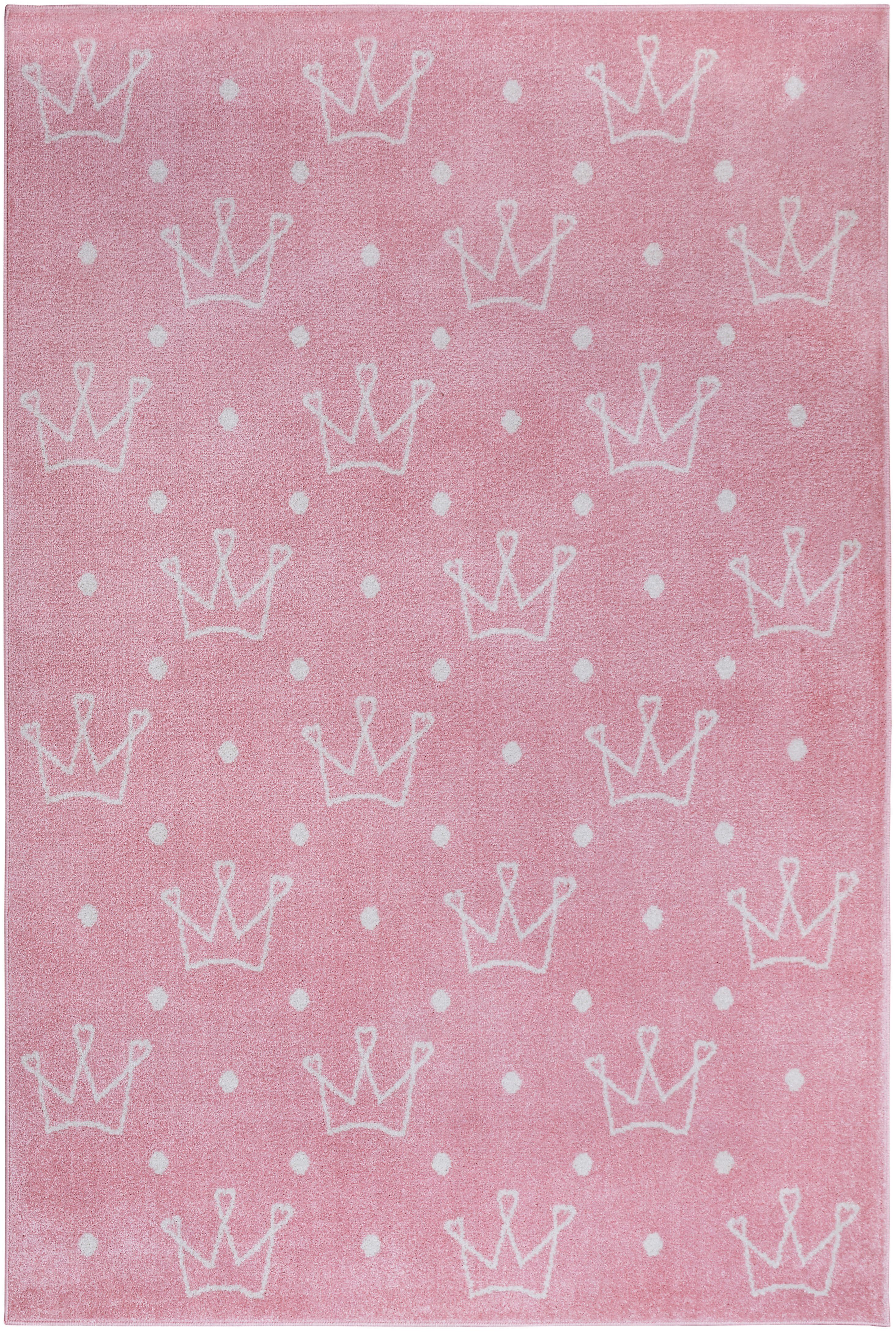 HANSE Home Kindervloerkleed Adventures Crowns Speeltapijt, stevig, kinderkamer, kortpolig, speelondergrond