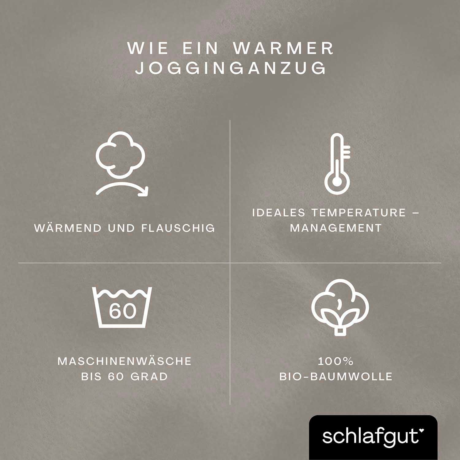 Schlafgut Hoeslaken Soft Contact 100% bio katoen (1 stuk)