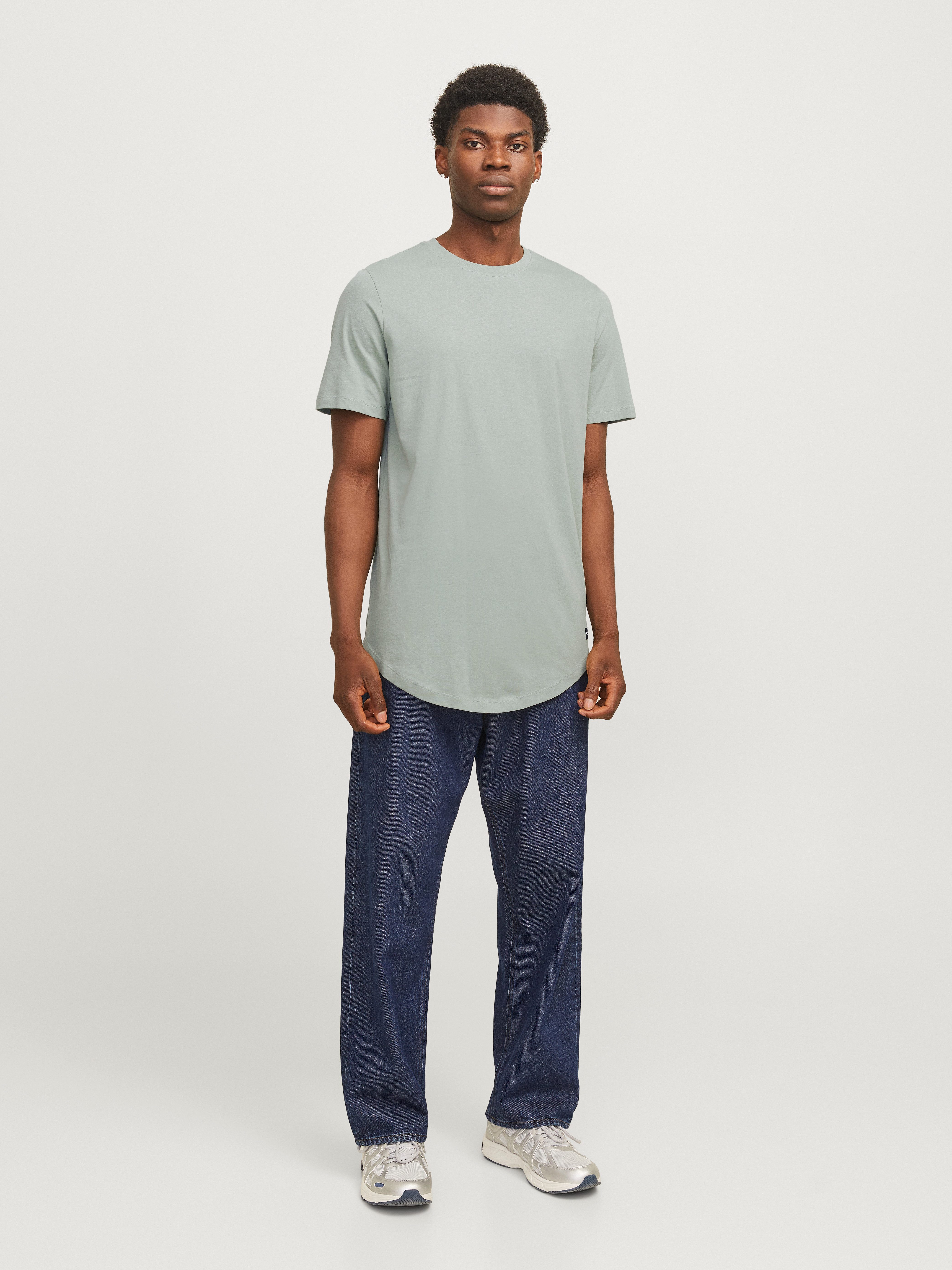 Jack & Jones Shirt met ronde hals JJENOA TEE SS CREW NECK NOOS