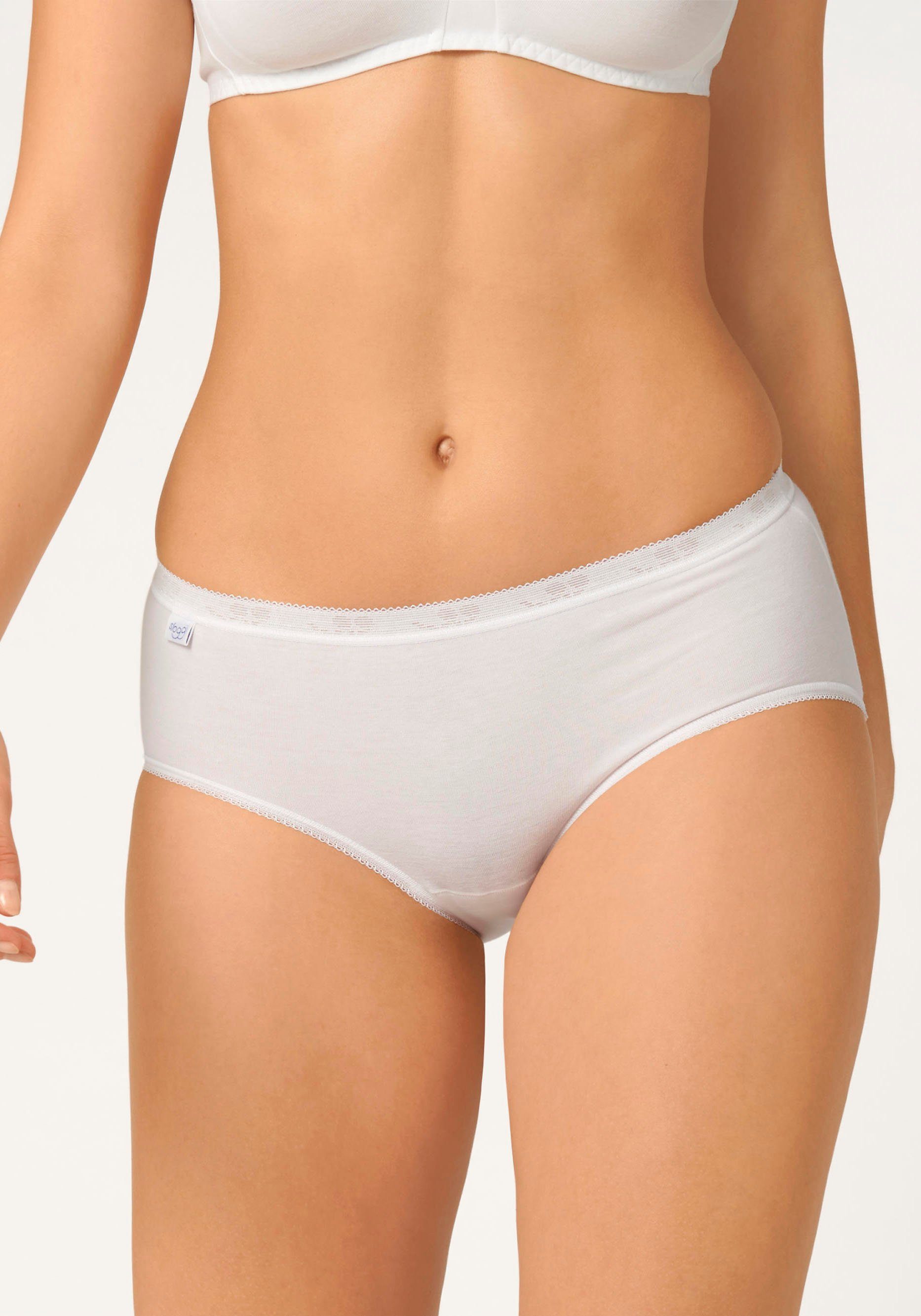 Sloggi Slip Basic+ Midi 4P perfecte pasvorm (4 stuks, Set van 4)