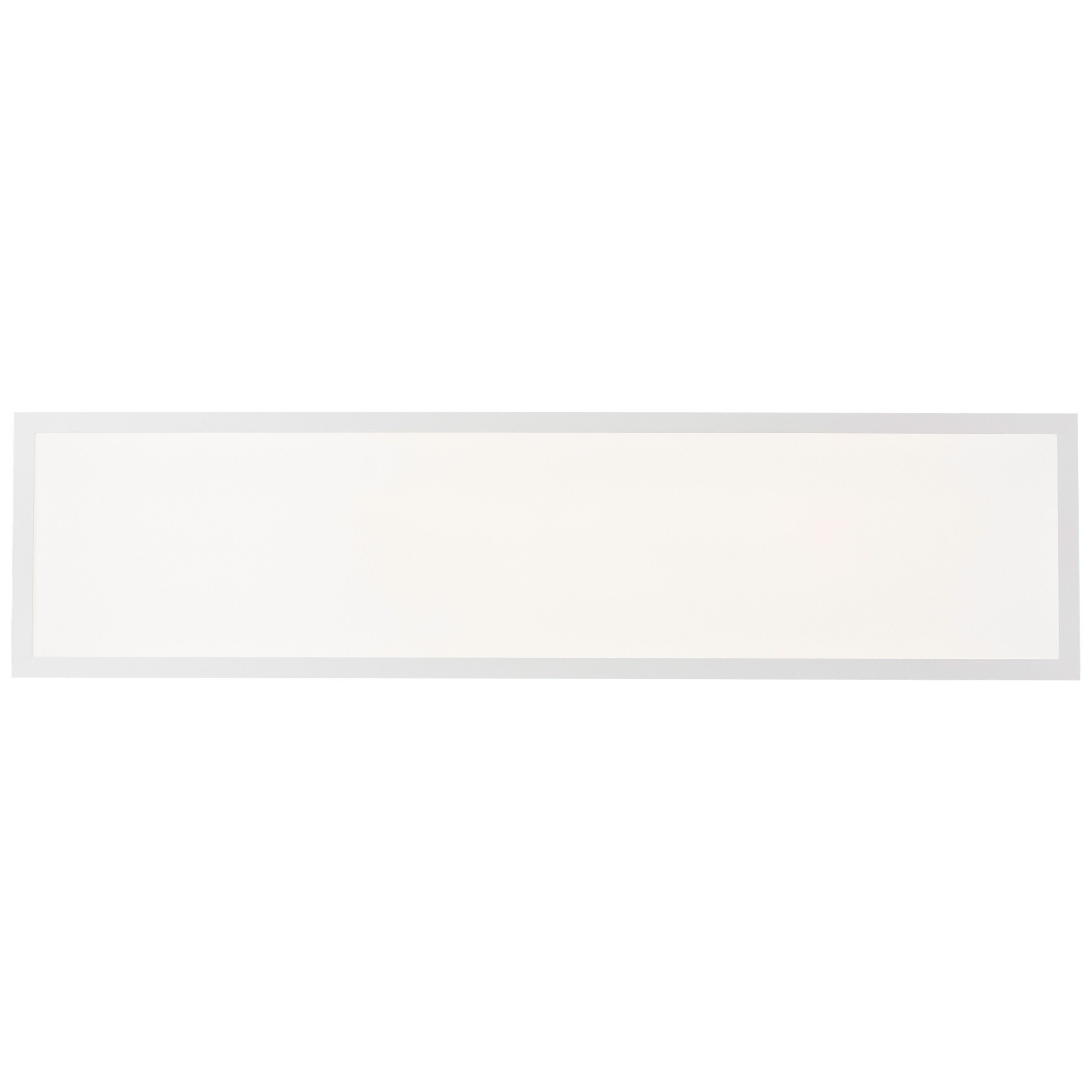 Brilliant Leuchten Led-paneel Briston 25 x 100 cm, 2700 lm, 4000 k, 24 w, aluminium