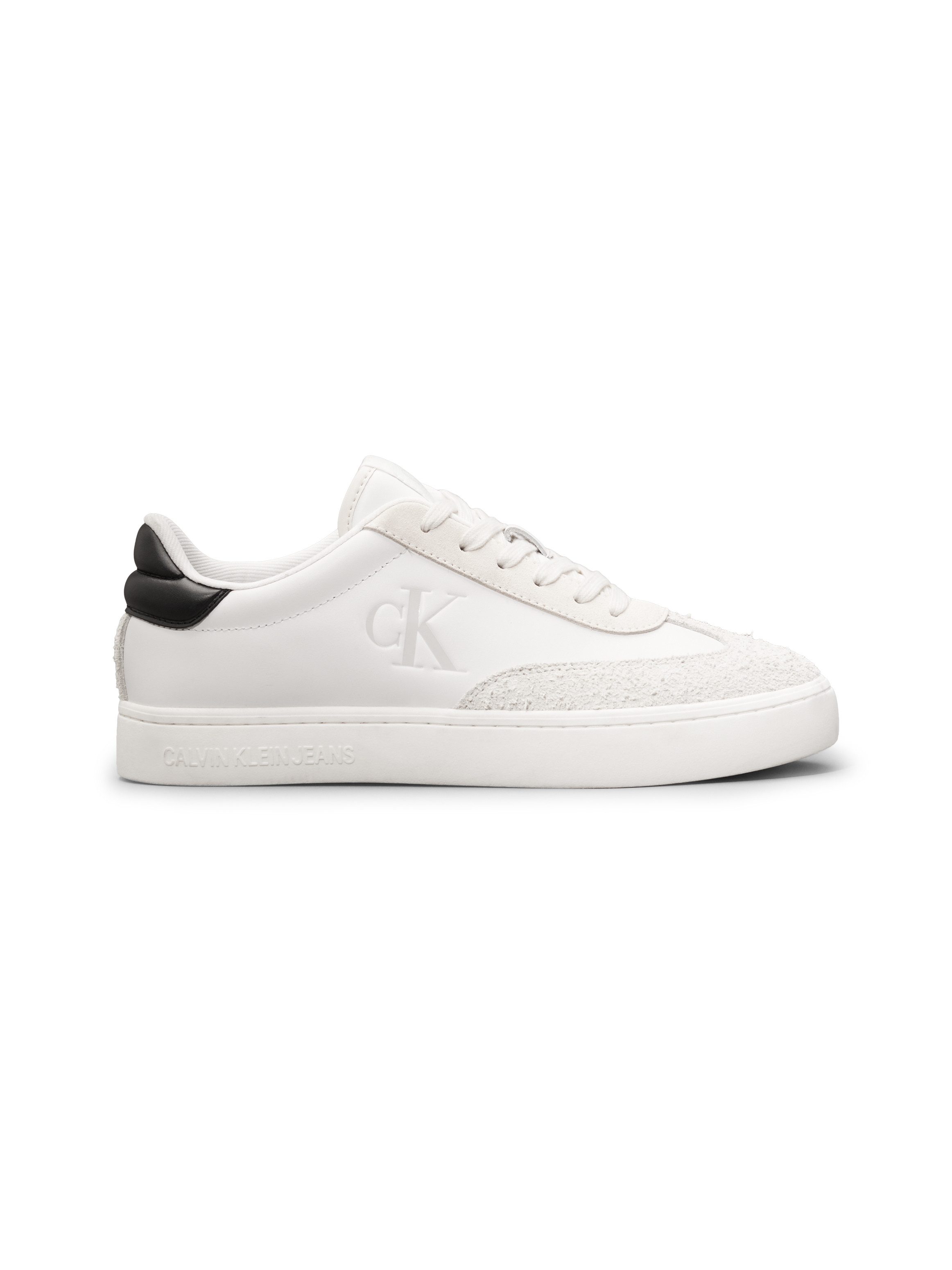 Calvin Klein Plateausneakers CLASSIC CUPSOLE LOW MG MIX veterschoen, lage schoen, vrijetijdsschoen met gepolsterde schachtversteviging