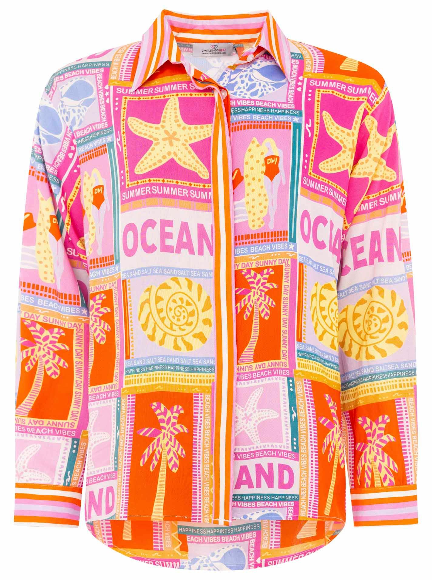 Zwillingsherz Shirtblouse Beach Vibes