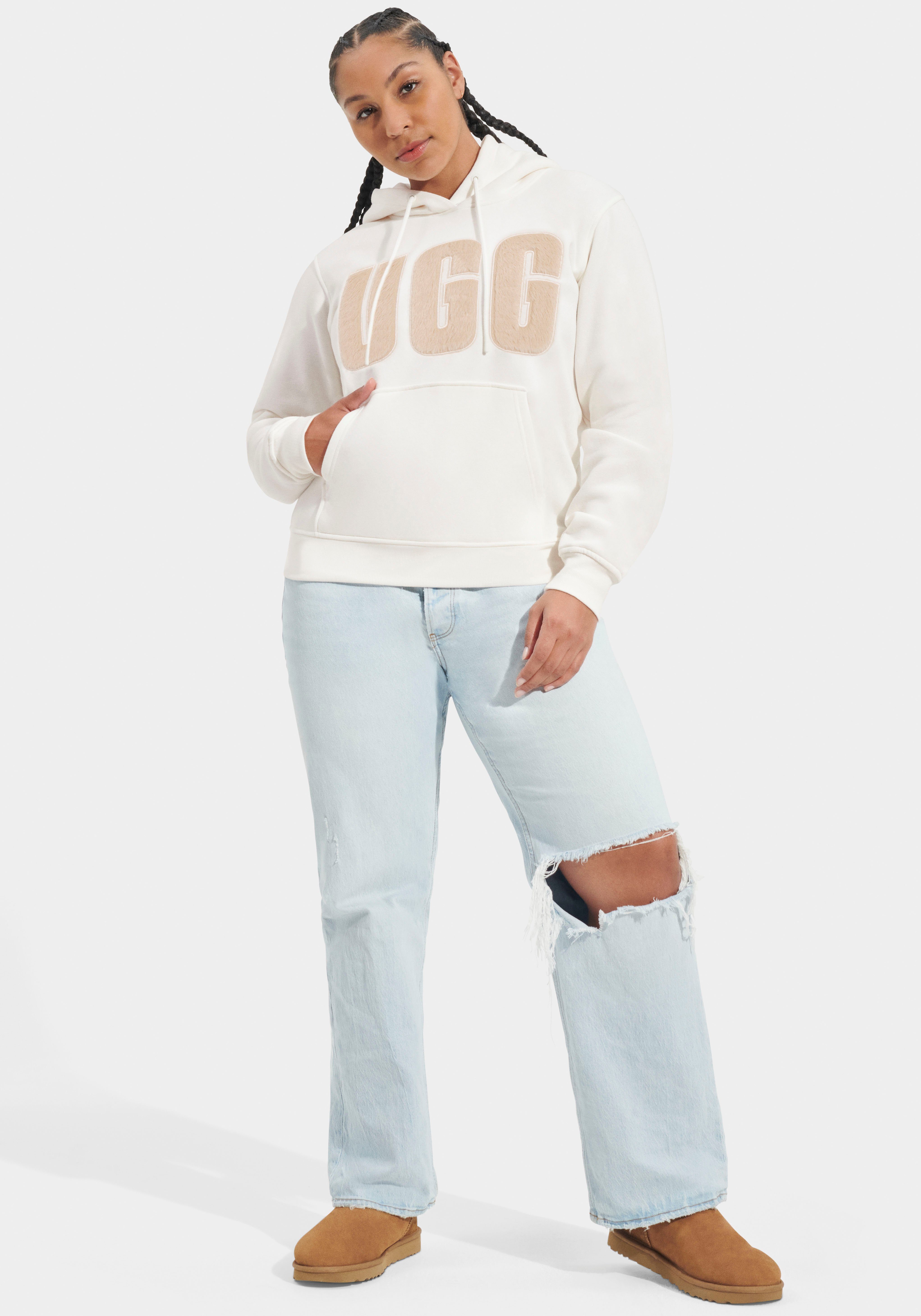 UGG Hoodie Rey UGGfluff Logo Hoodie