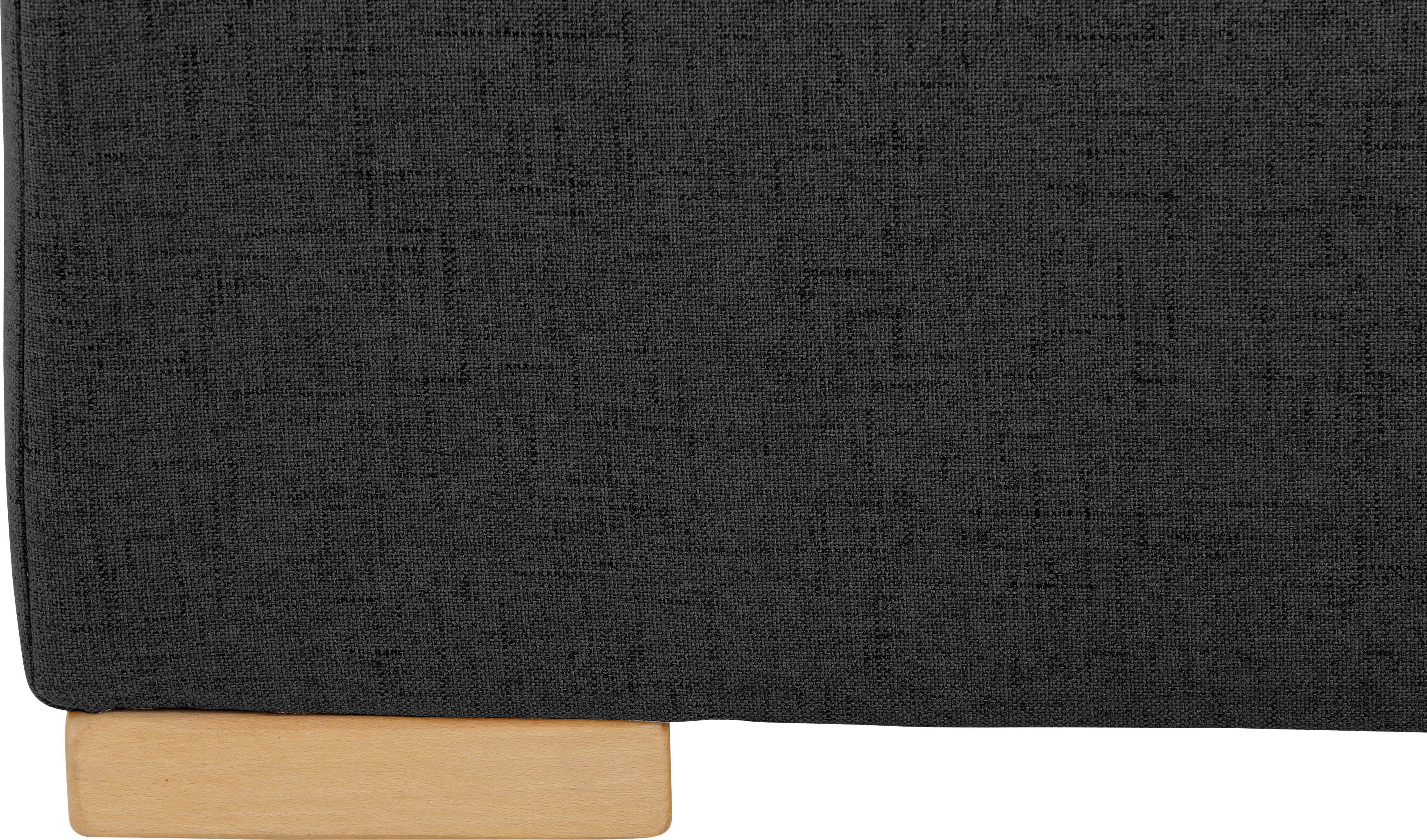 Home affaire Boxspring Olivet in 4 kleuren, 4 breedten, 2 matrassoorten, ook in extra lang 220 cm