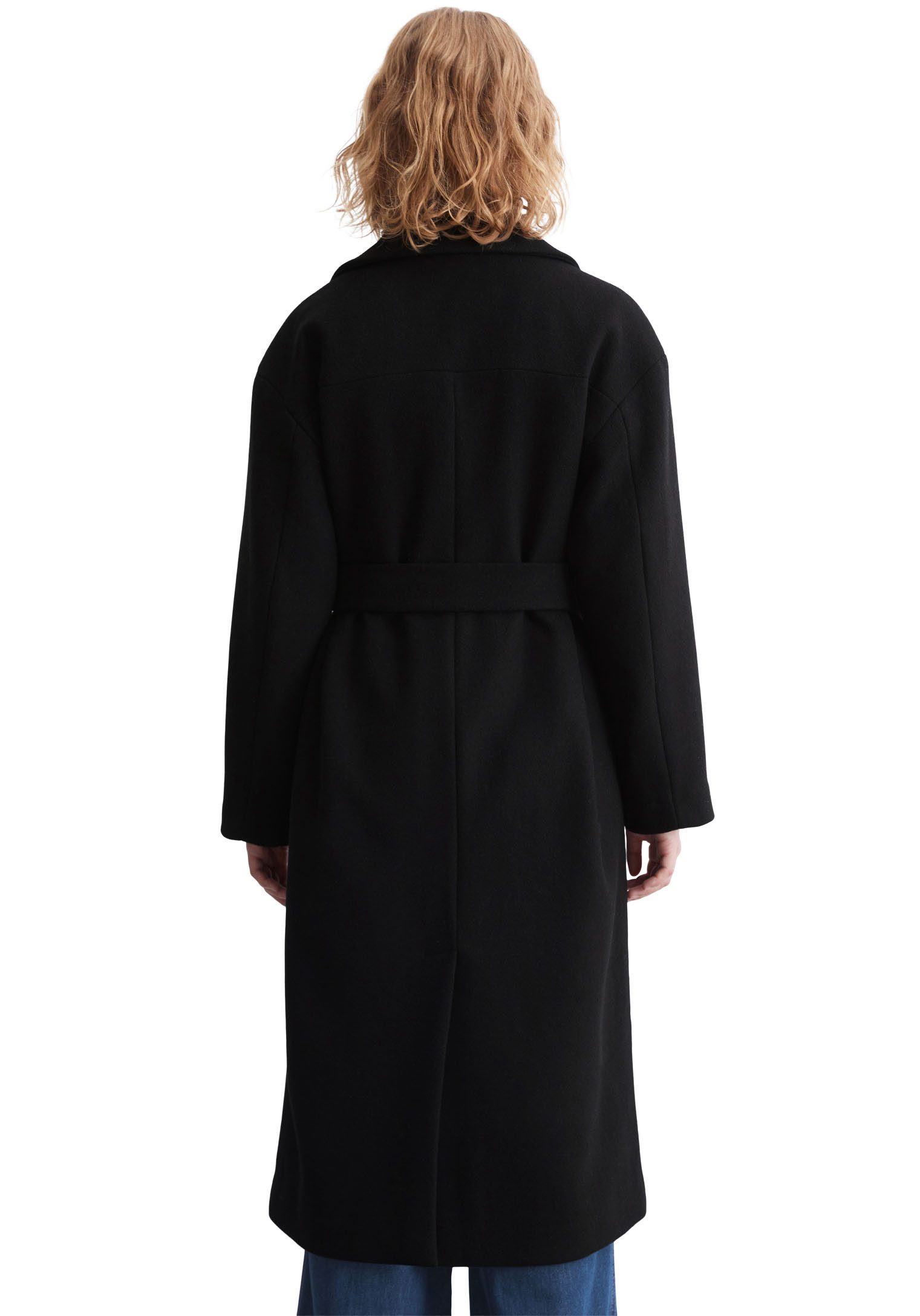 Marc O'Polo DENIM Winterjas met split achter en afneembare riem