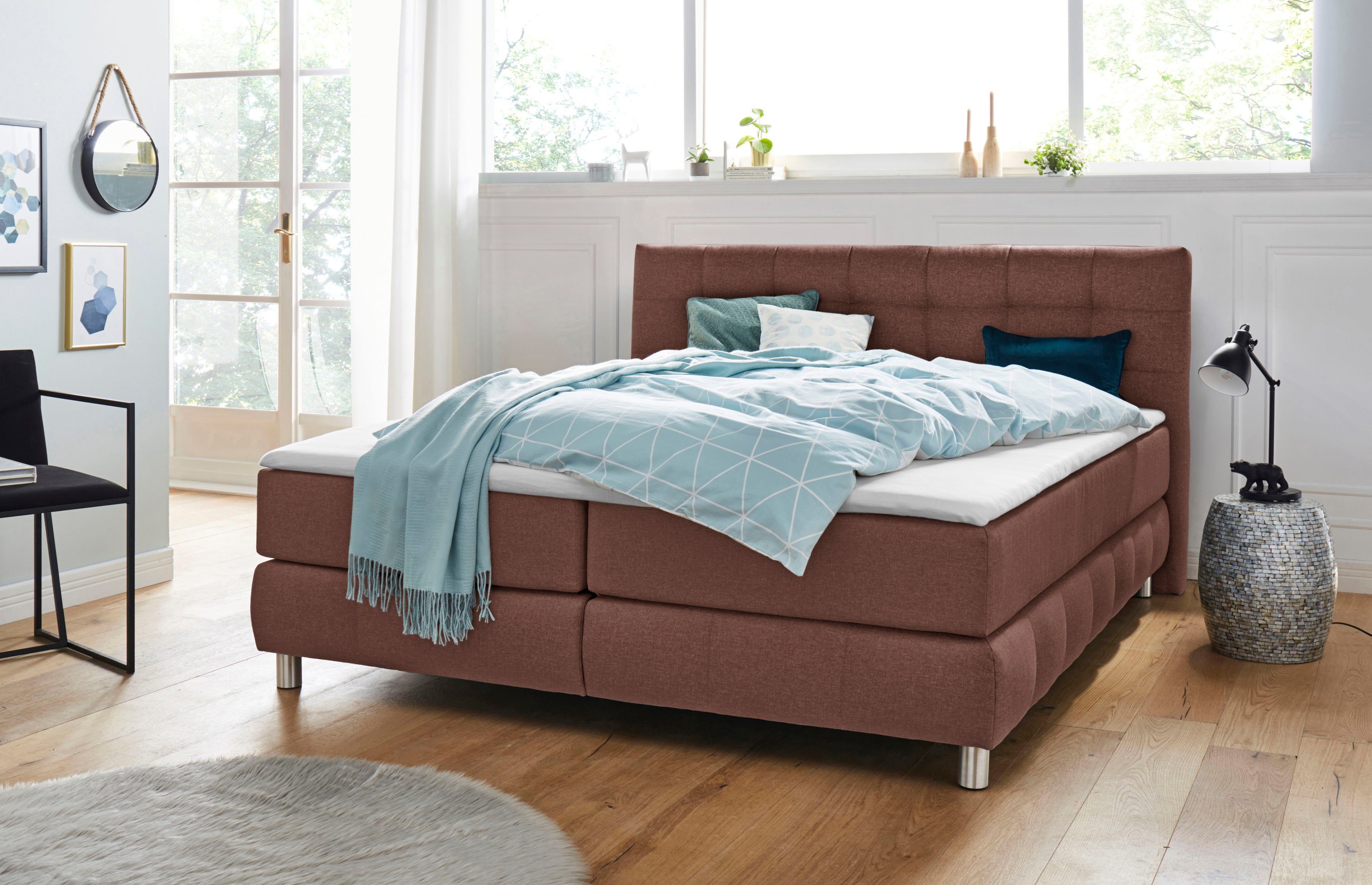 andas Boxspring Salo incl. topmatras, 6 breedten, 2 hardheden, tfk ook in hardheid 4