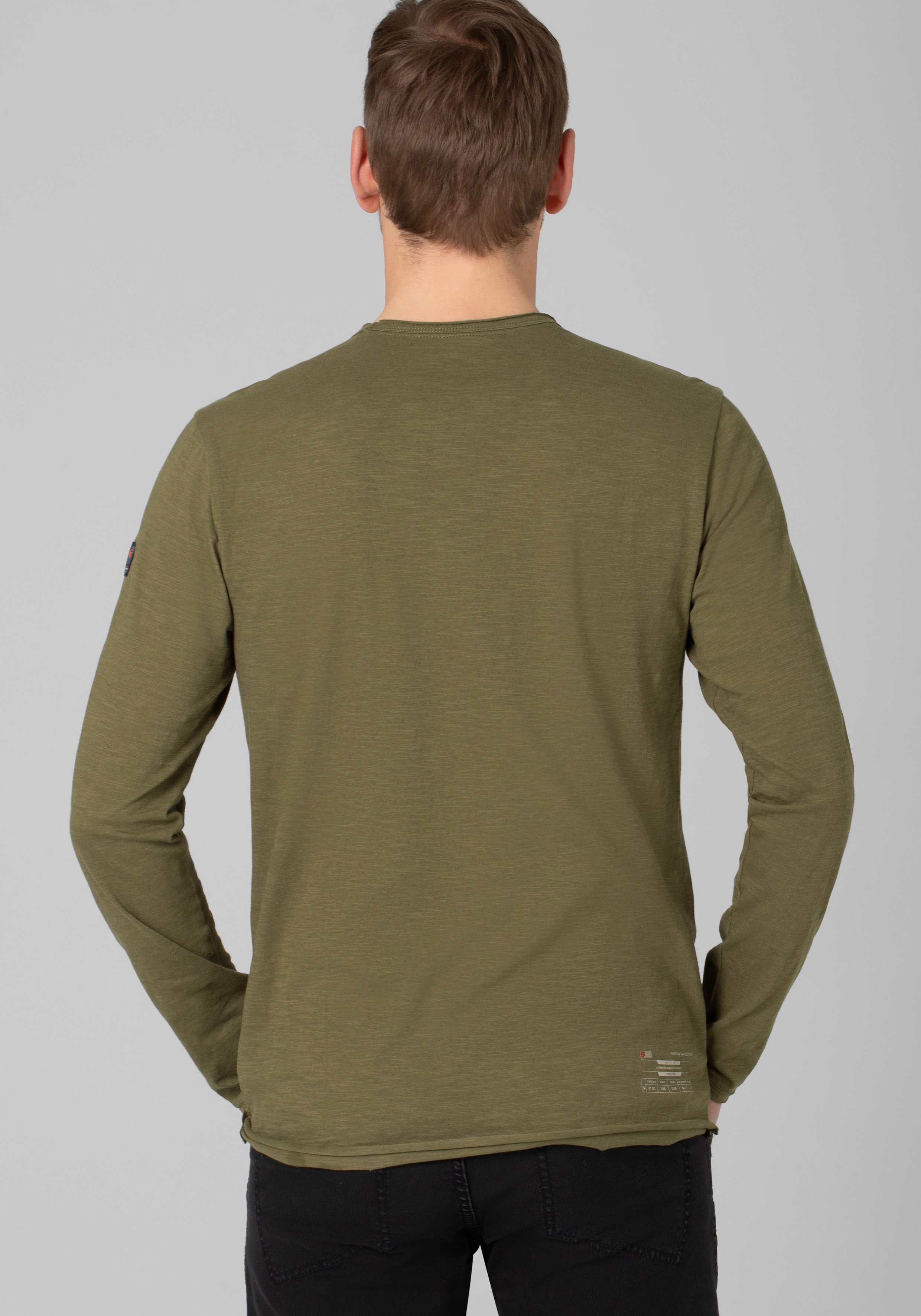 TIMEZONE Shirt met lange mouwen Ribbed Basic Longsleeve