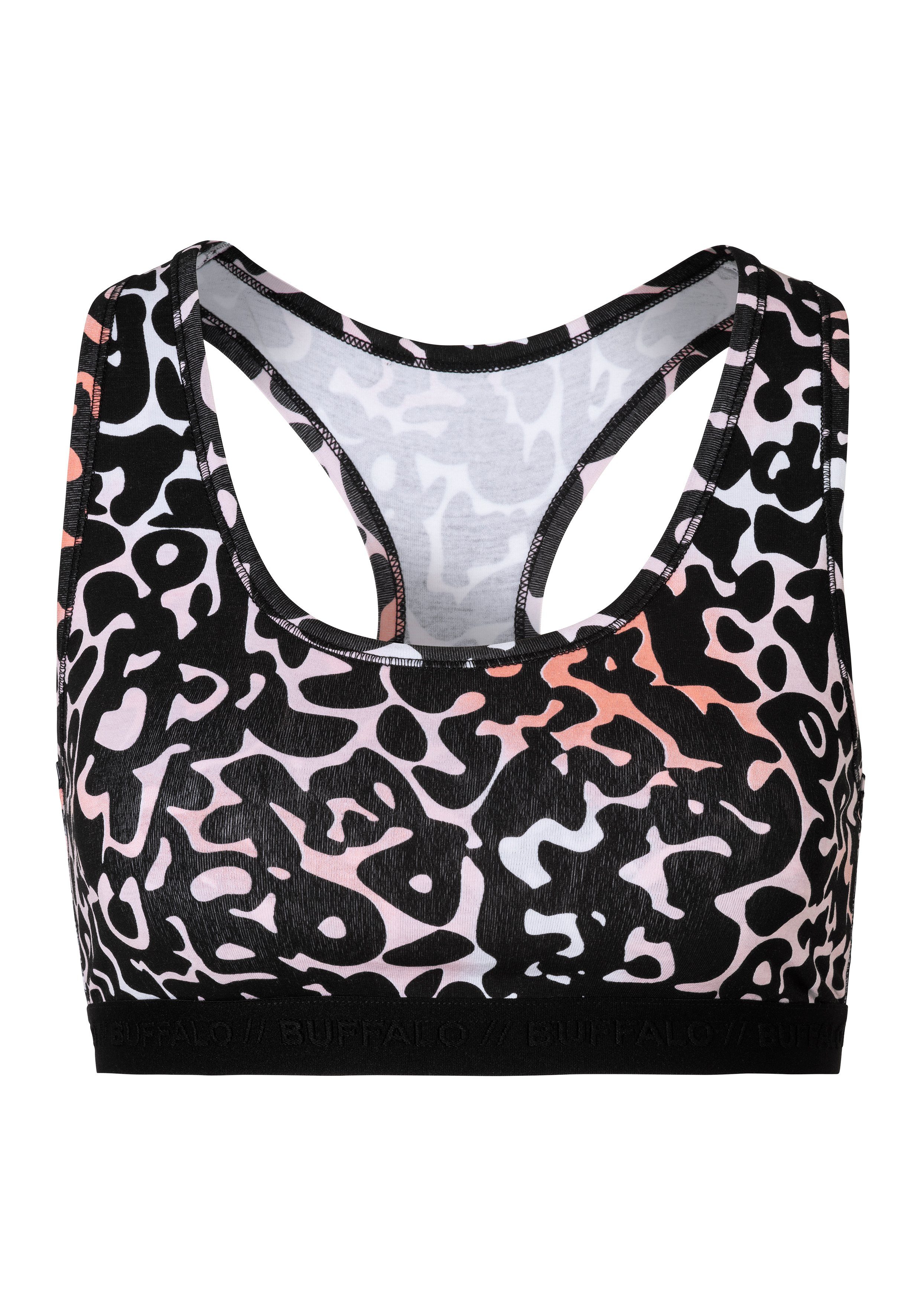 Buffalo Bustier met logo-boord (Set van 2)