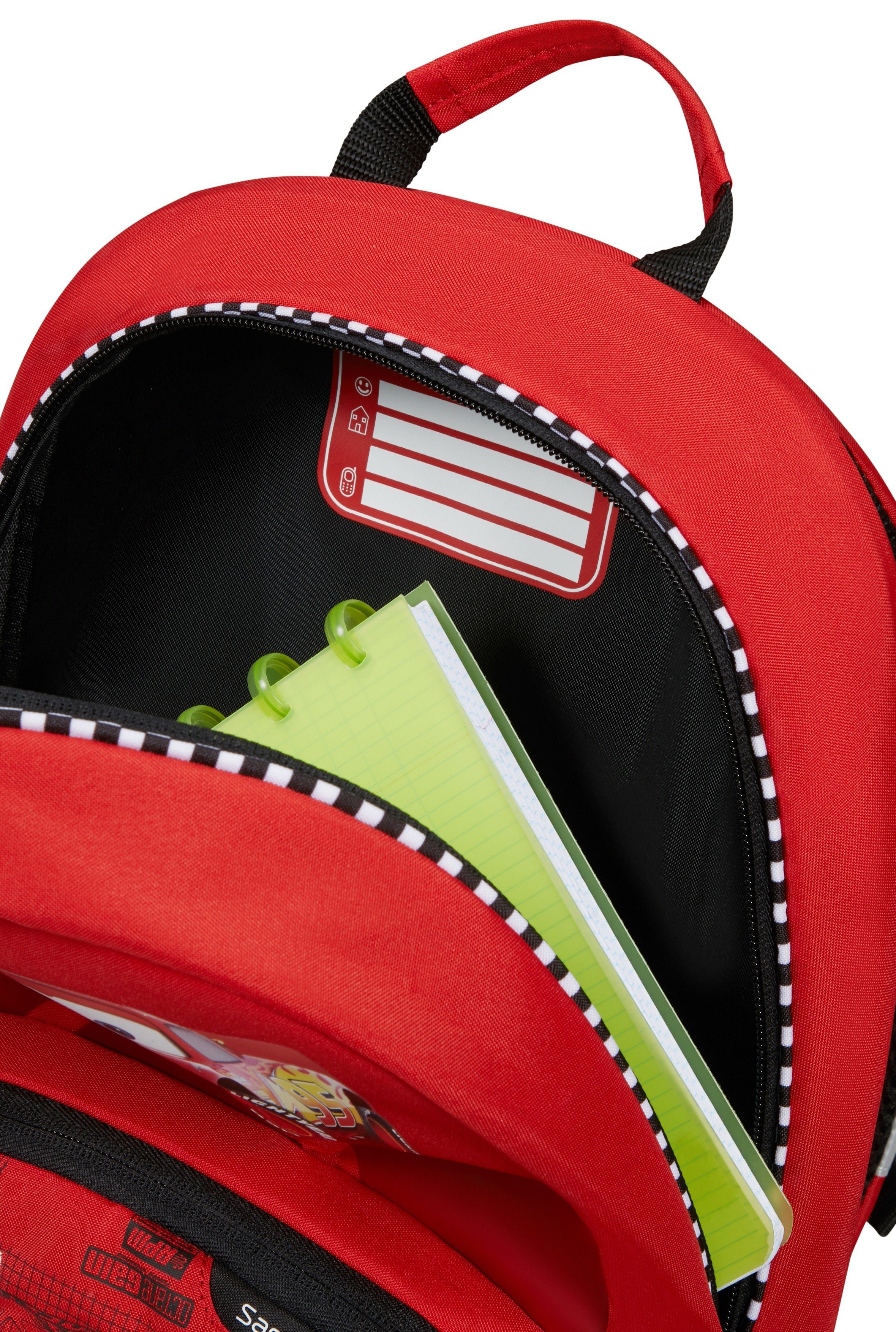 Samsonite Kinderrugzak DISNEY CARS S+ Kinderen vrijetijdsrugzak kleuterschoolrugzak van gerecycled materiaal
