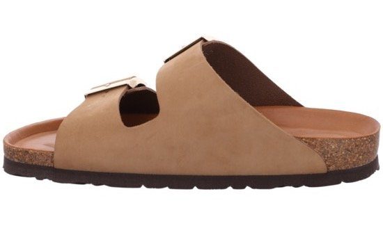 Rohde Slippers Alba , sleehak, zomerschoenen, pantoffels met twee gespsluitingen