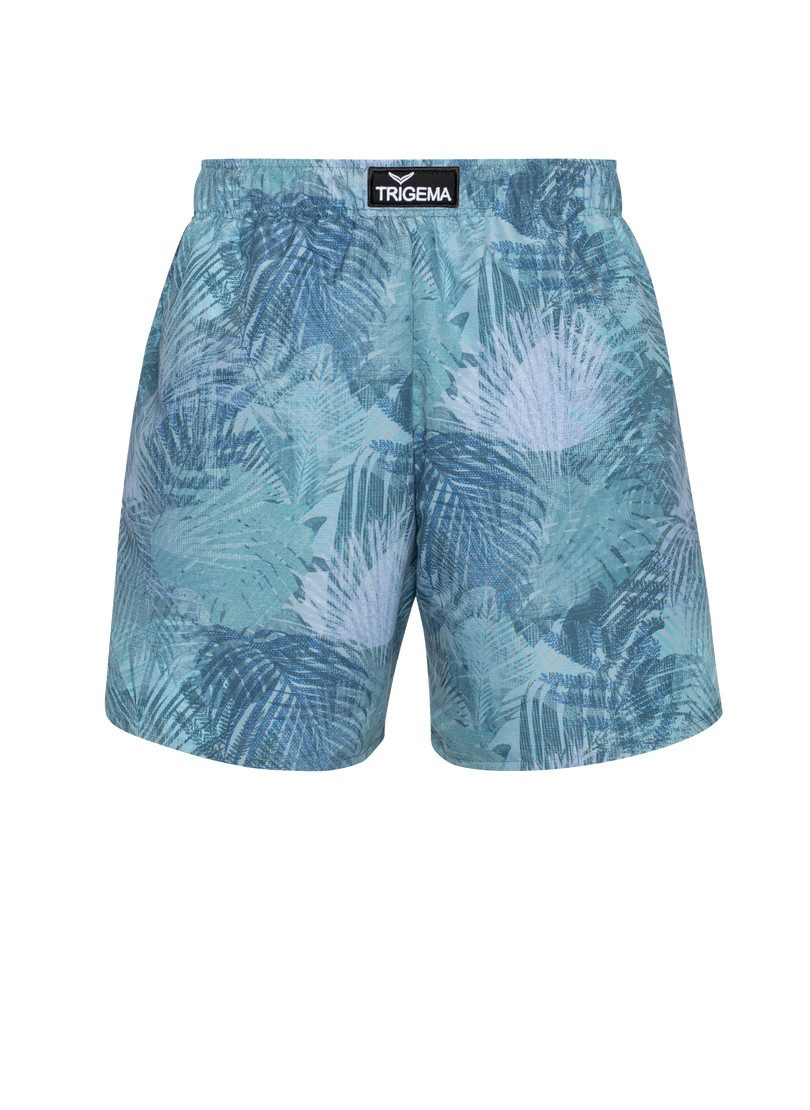 Trigema Short TRIGEMA bad-/vrijetijdsshorts met printmotief (1-delig)