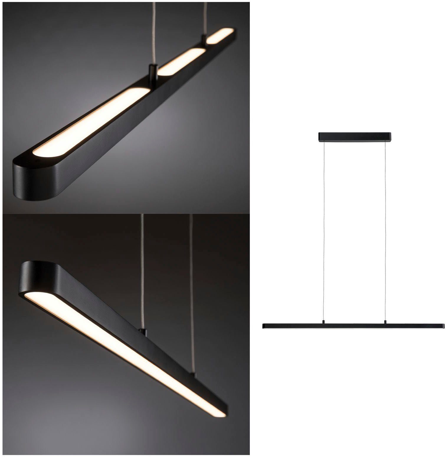 Paulmann Led-hanglamp Lento in hoogte verstelbaar (1 stuk)