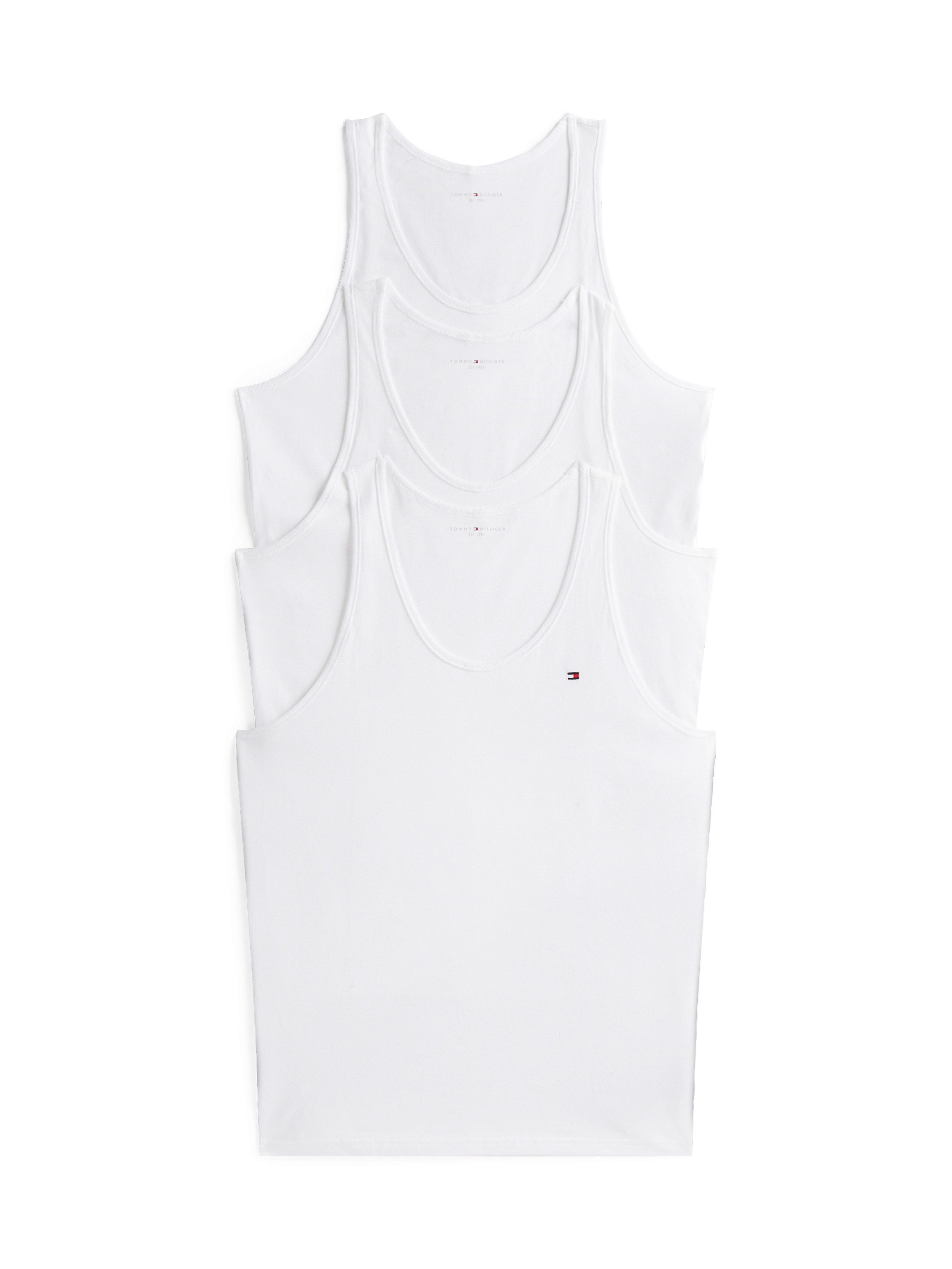Tommy Hilfiger Underwear Tanktop 3P TANK TOP met logoborduursel (3-delig, Set van 3)