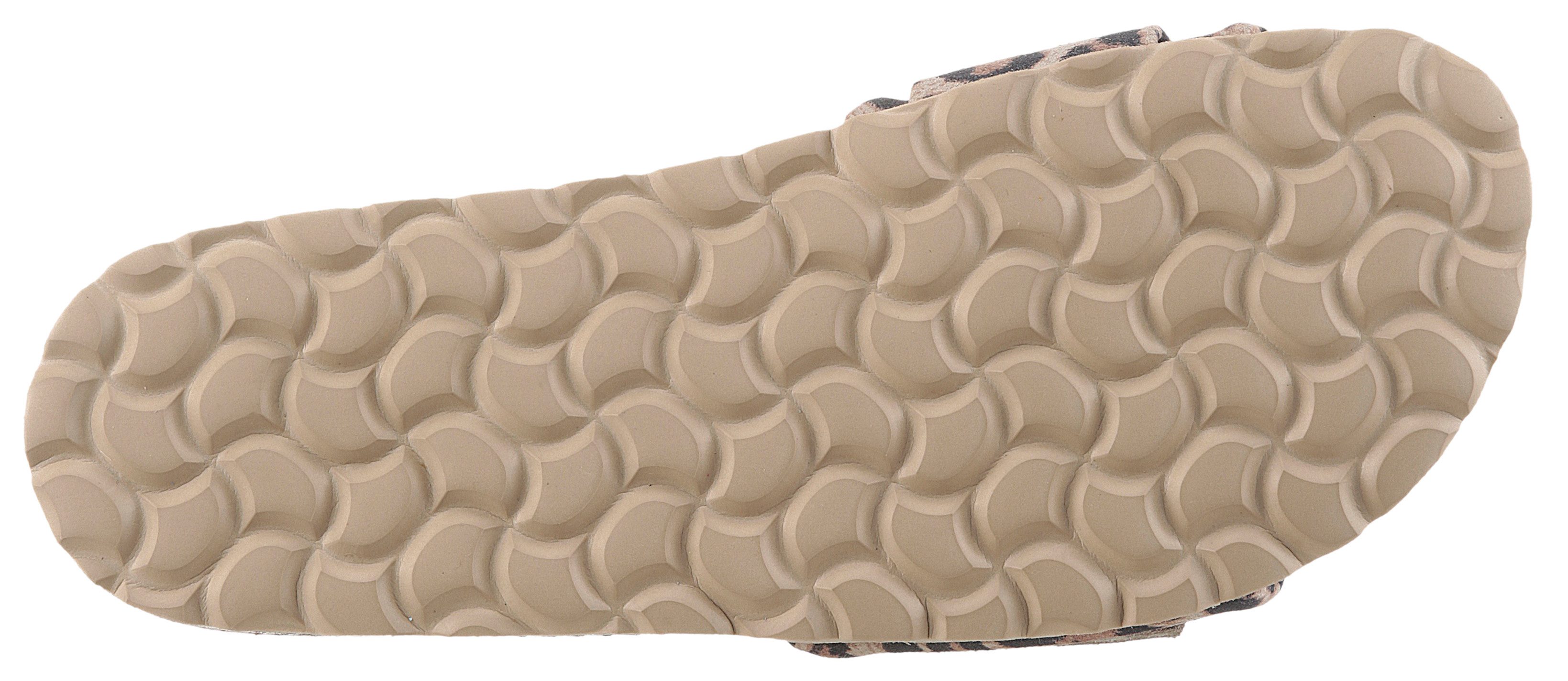 VERBENAS Slippers Reiko Leopardo Grande zomerschoen, slippers geschikt voor strand- en zwemuitstapjes