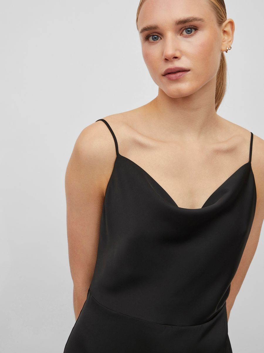 Vila Jurk met bandjes VIRAVENNA STRAP ANKLE DRESS - NOOS