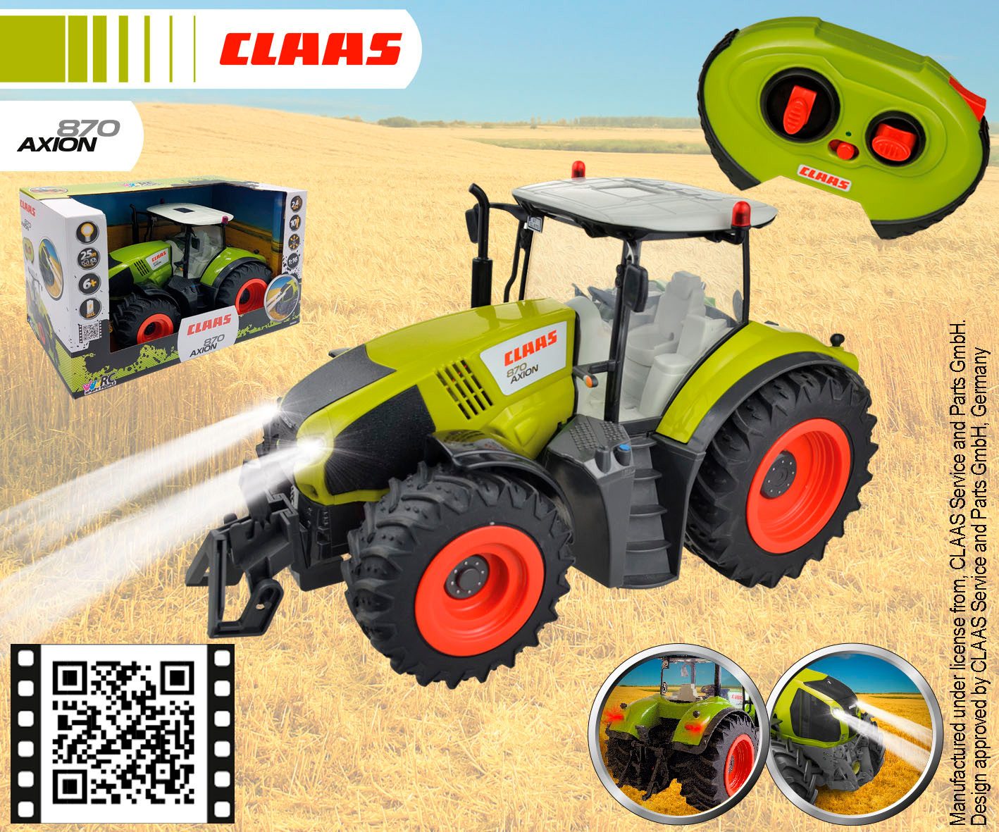 Happy People RC-tractor CLAAS Lexion 870
