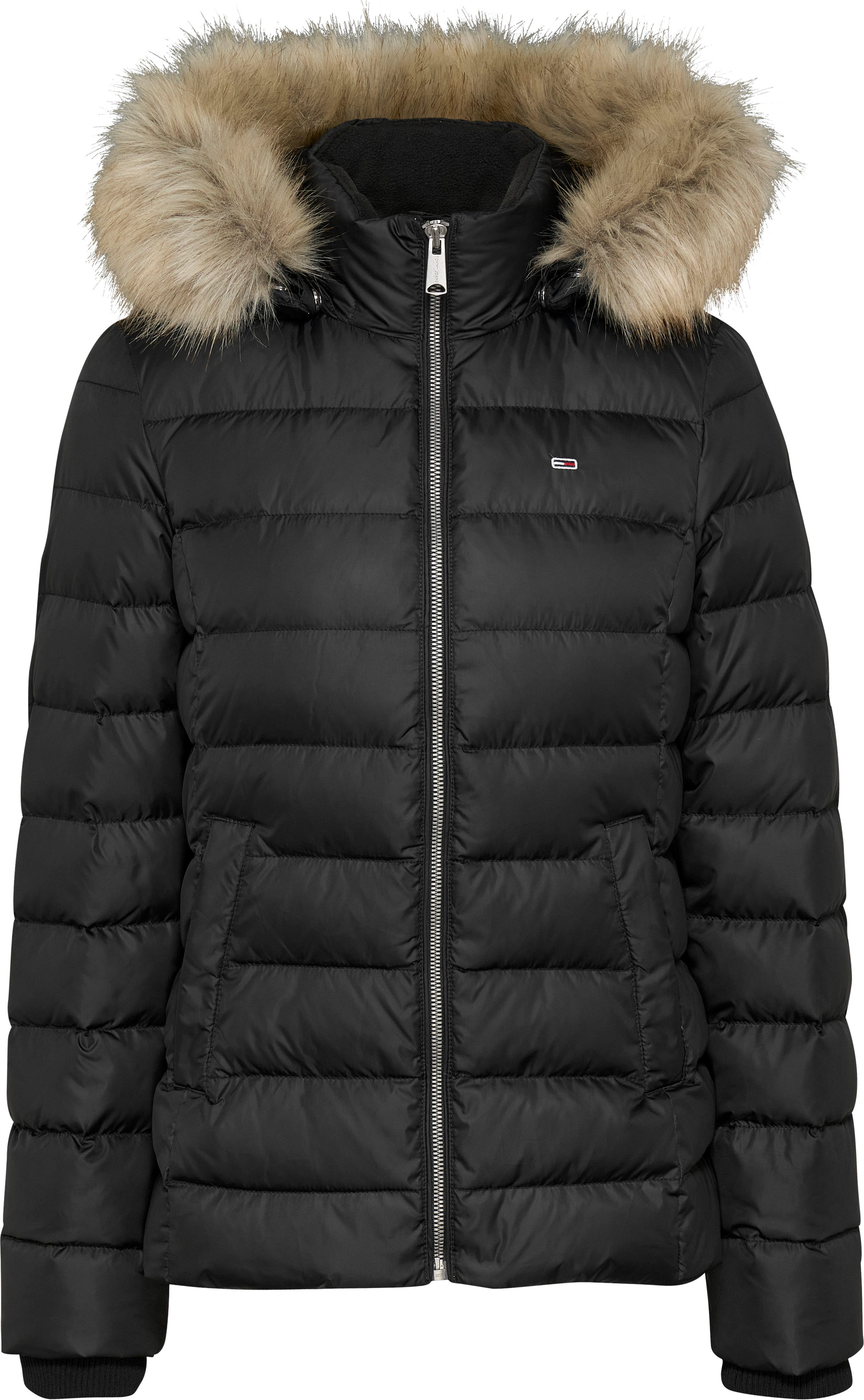 TOMMY JEANS Gewatteerde jas TJW BASIC HOODED DOWN JACKET EXT
