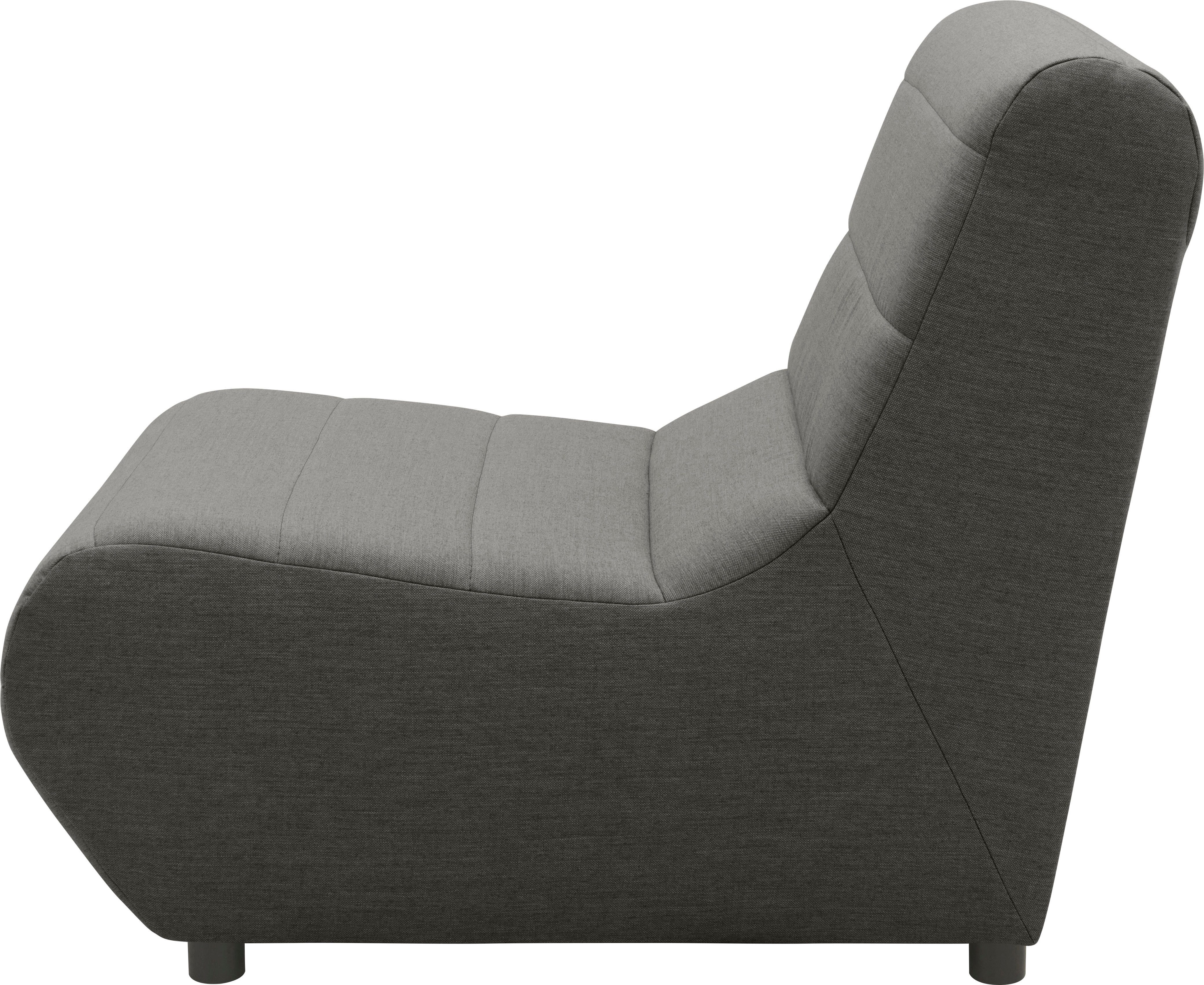 DOMO collection Sofaelement Soleil, onderhoudsvriendelijke en weerbestendige bekleding Buiten, bijzonder ontwerp en vormgeving, individueel uitbreidbaar