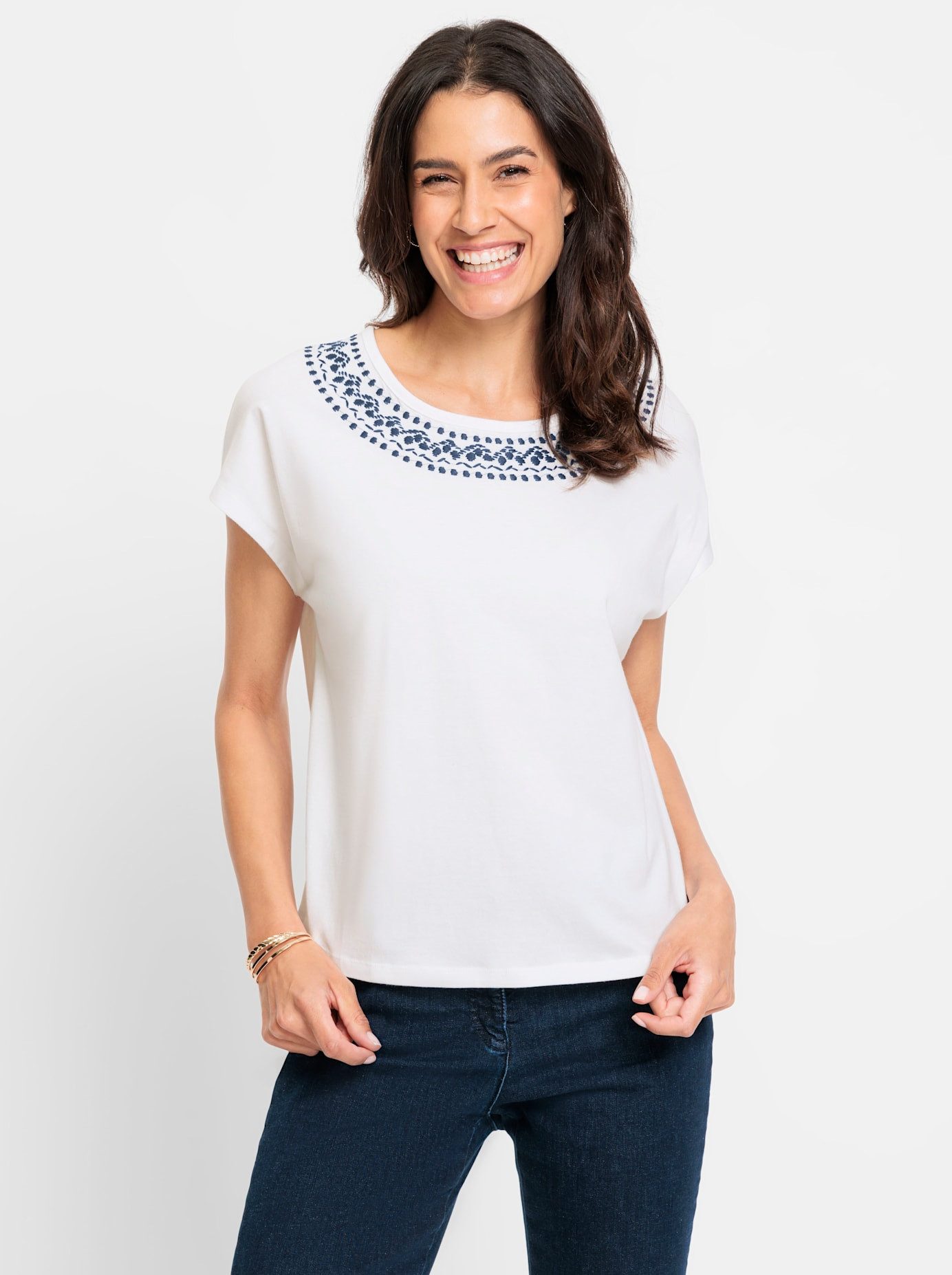 Classic Inspirationen Shirt met ronde hals (1-delig)