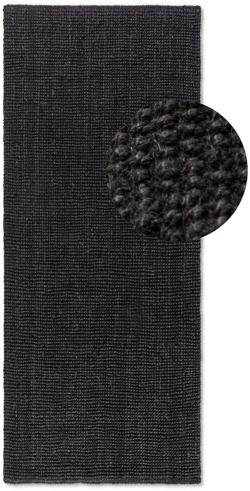 HANSE Home Vloerkleed Jaipur jute tapijt, als loper en rond 100% natuurlijke vezel, woonkamer, eetkamer, slaapkamer, grs