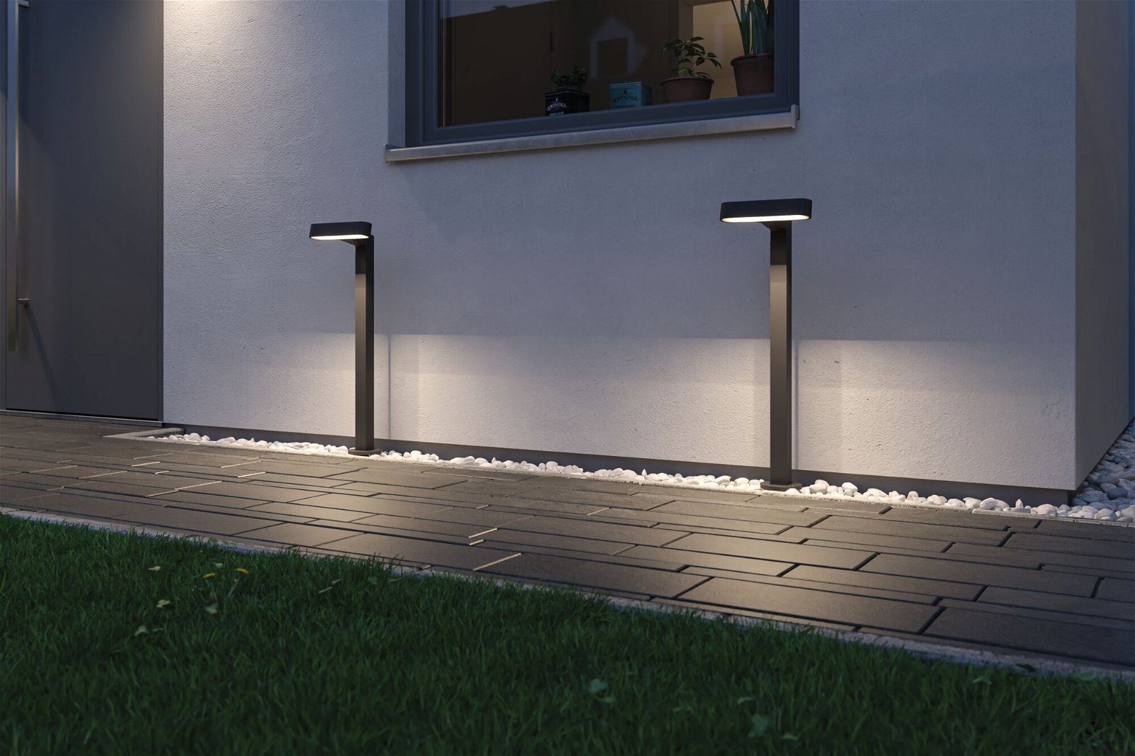 Paulmann Led-bolderlamp Plug & Shine Ito IP65 3000K 6W Antraciet (1 stuk)