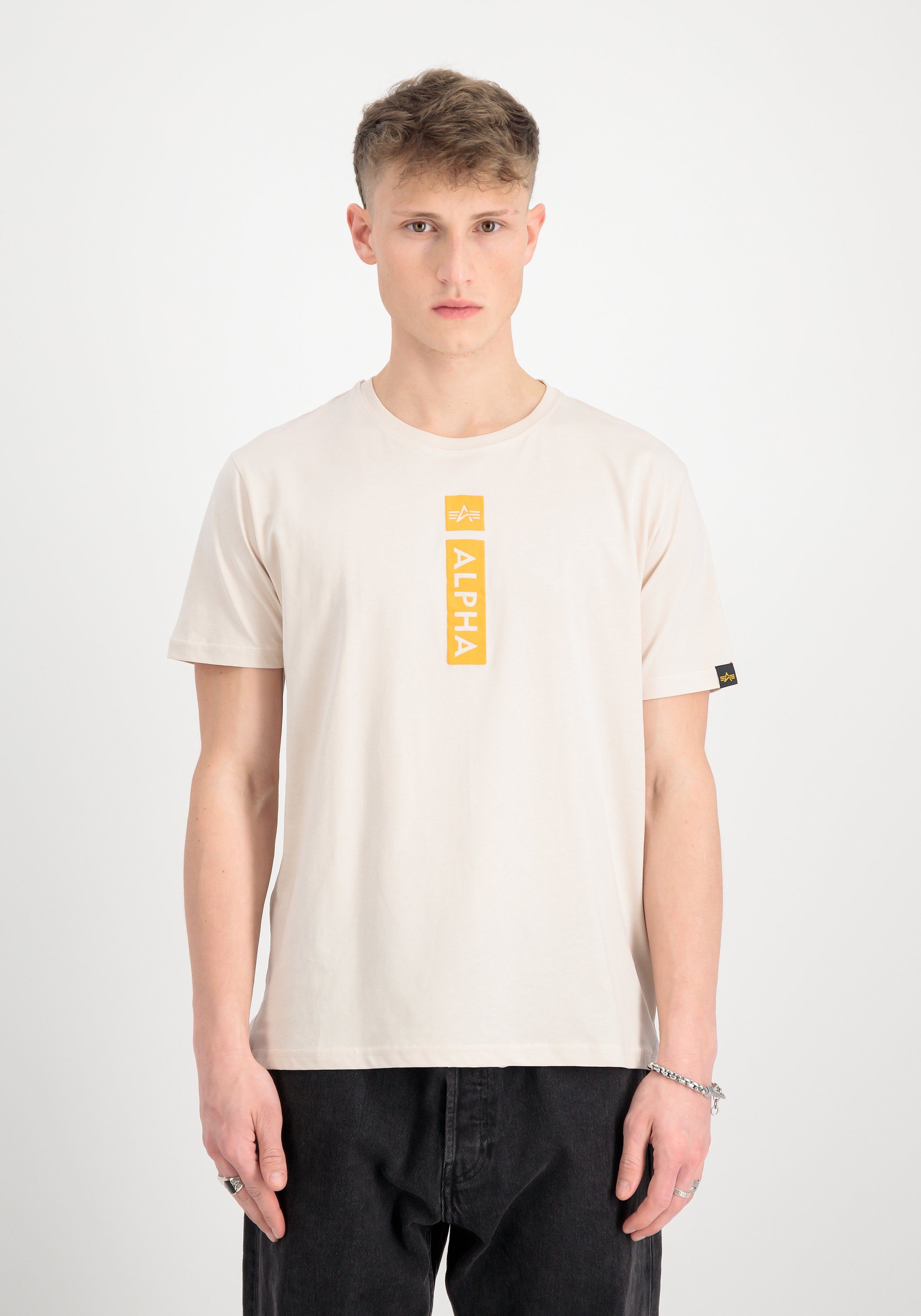 Alpha Industries T-shirt Alpha Industries Men - T-Shirts Alpha Puff Print T