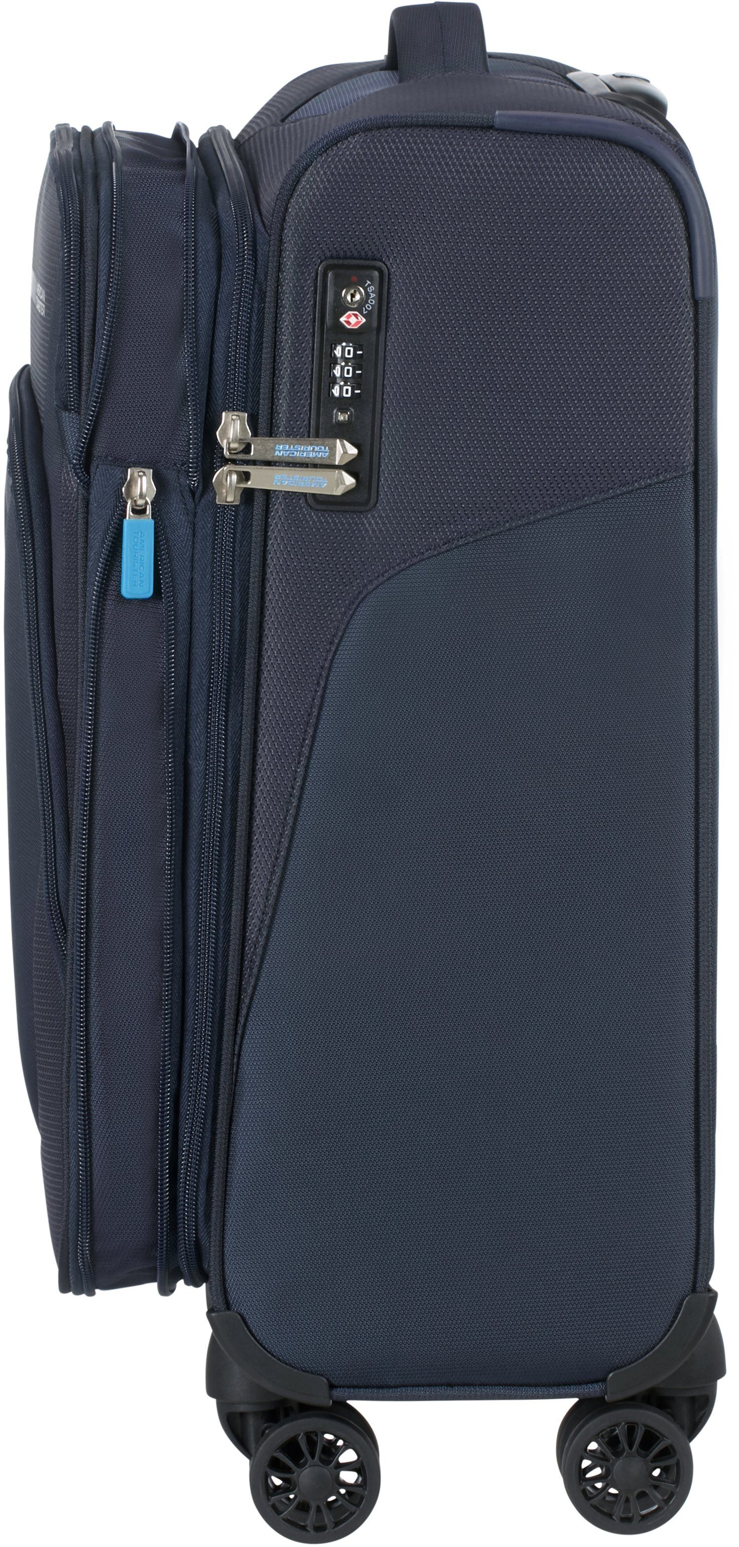 American Tourister® Zachte bagage trolley SUMMERFUNK, 55 cm Handbagage koffer trolley TSA-cijferslot volumevergroting