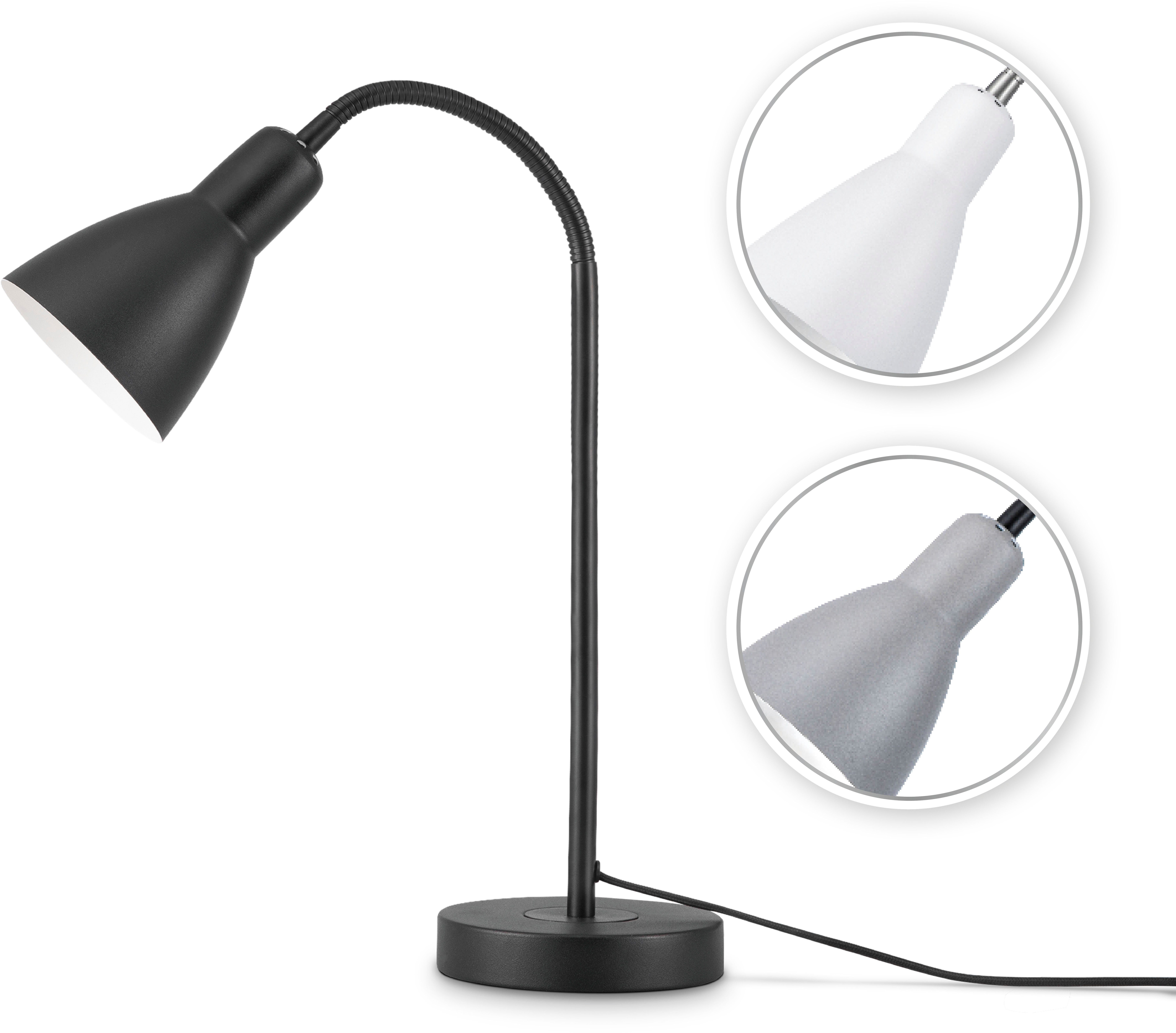Paco Home Tafellamp WILHELM met compatibele dimmer en lichtbron