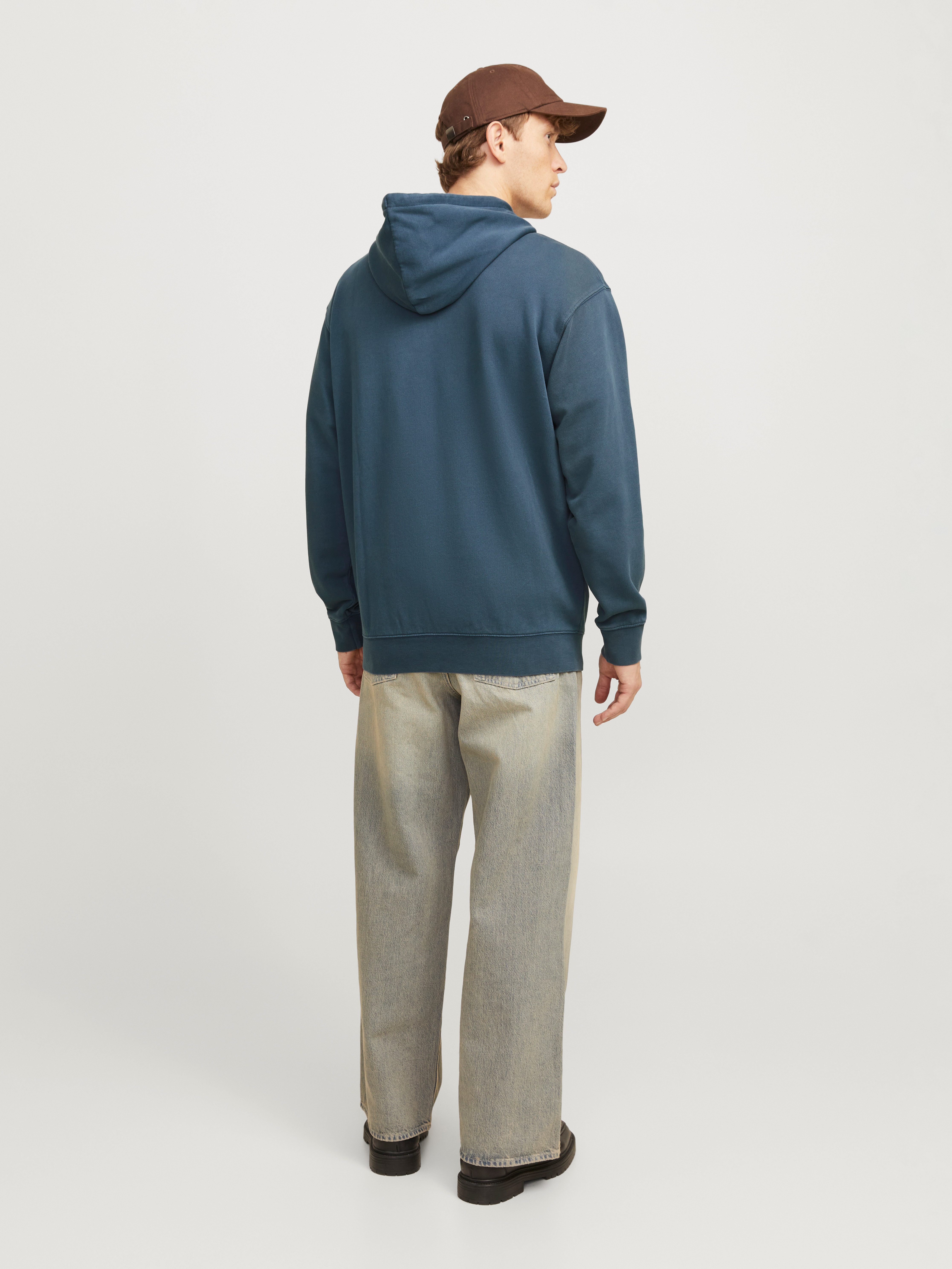 Jack & Jones Hoodie JJECHARGE FADED SWEAT HOOD NOOS