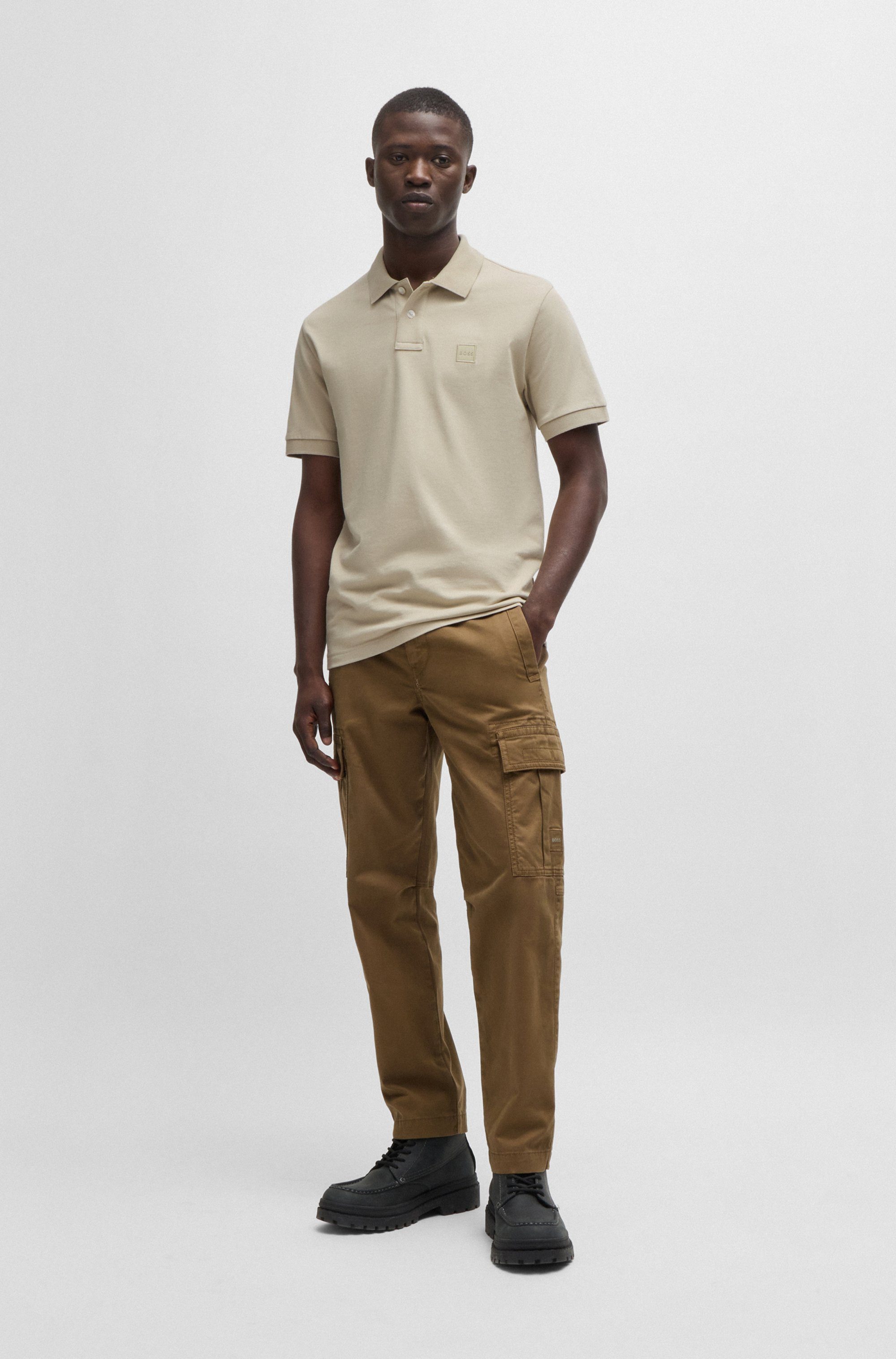 Boss Orange Poloshirt Passenger met een polokraag