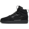 nike sportswear sneakers court borough mid 2 s (gs) zwart